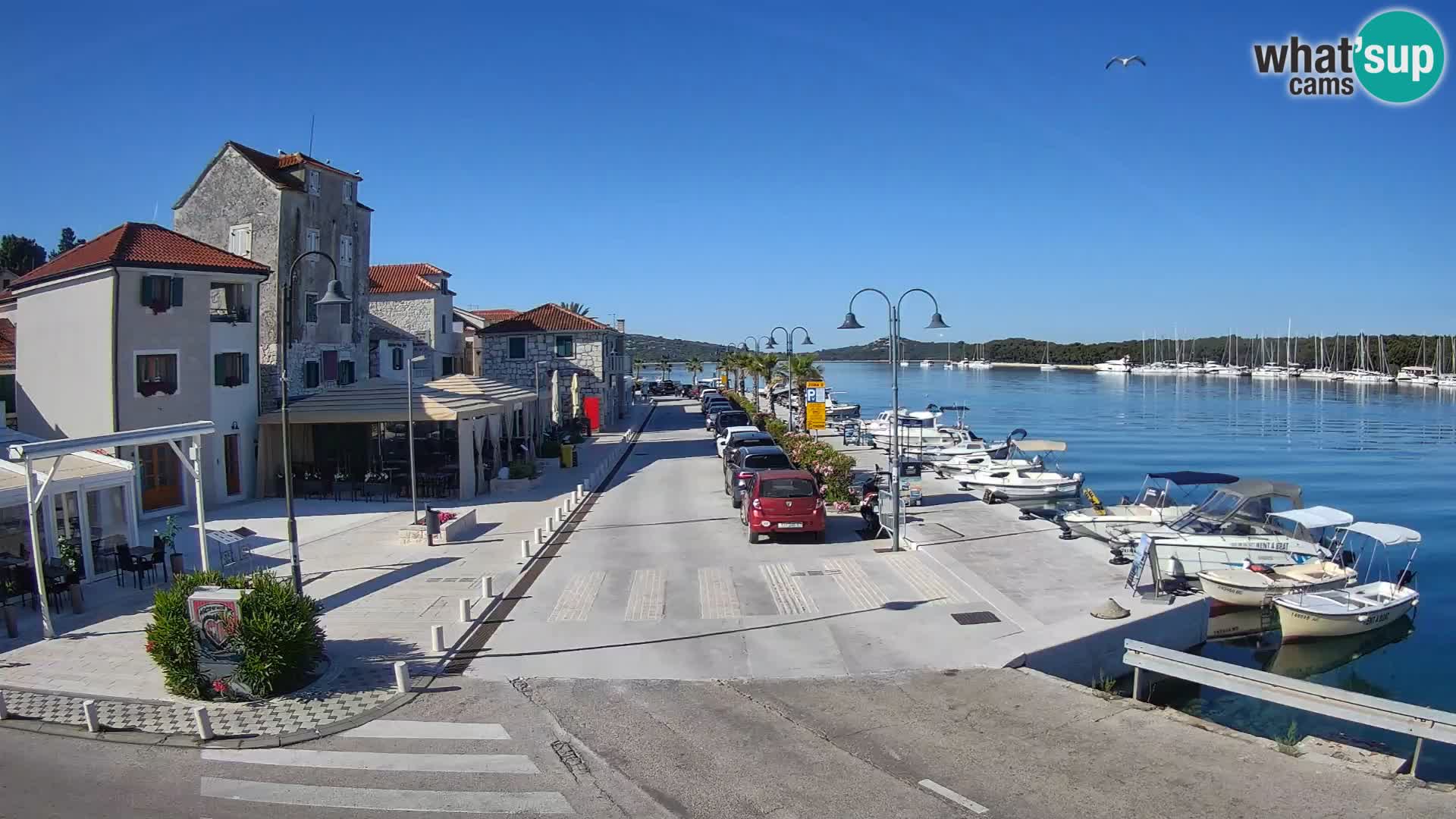 Otok Rogoznica kamere v živo Hrvaška