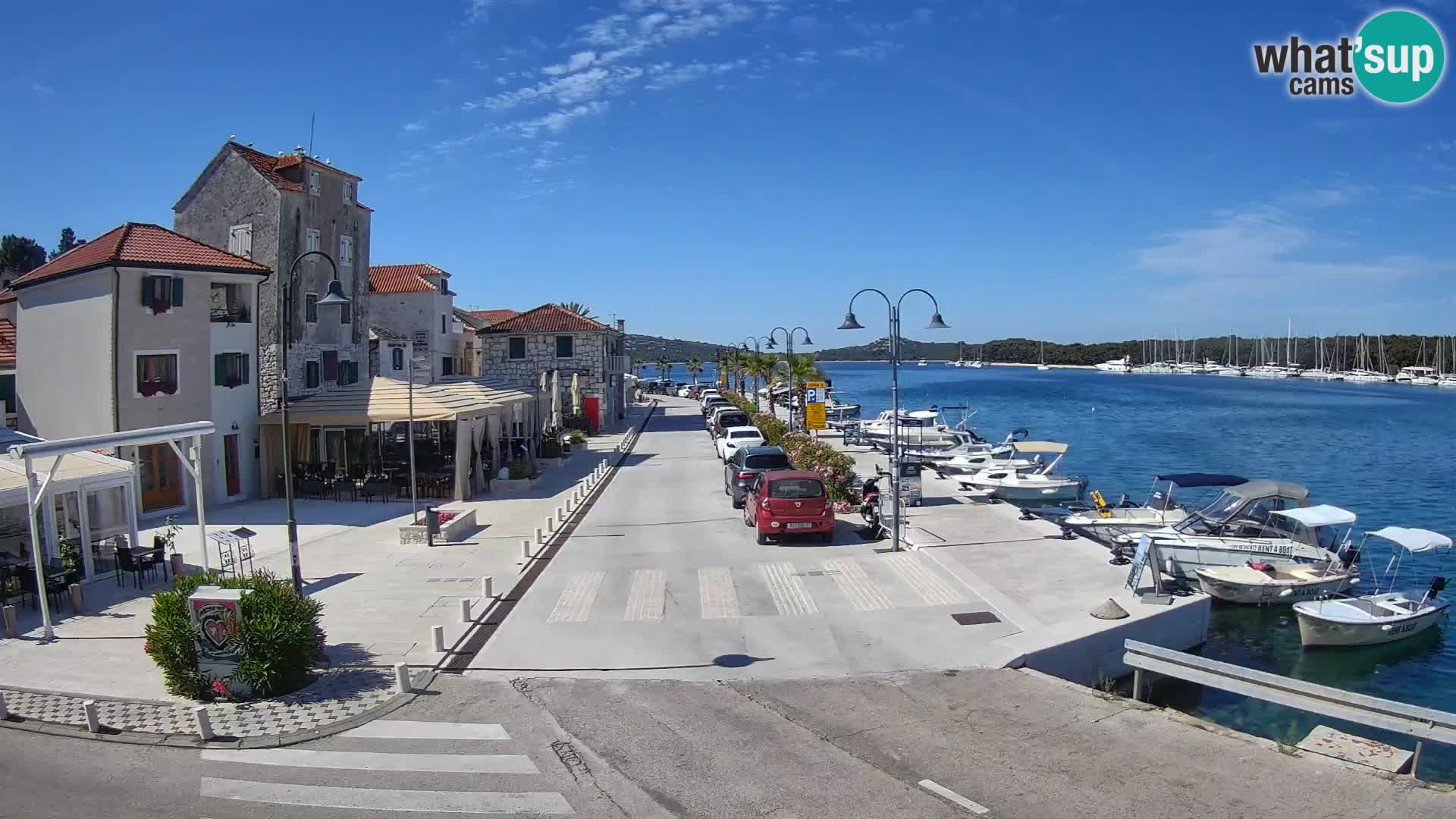Otok Rogoznica kamere v živo Hrvaška
