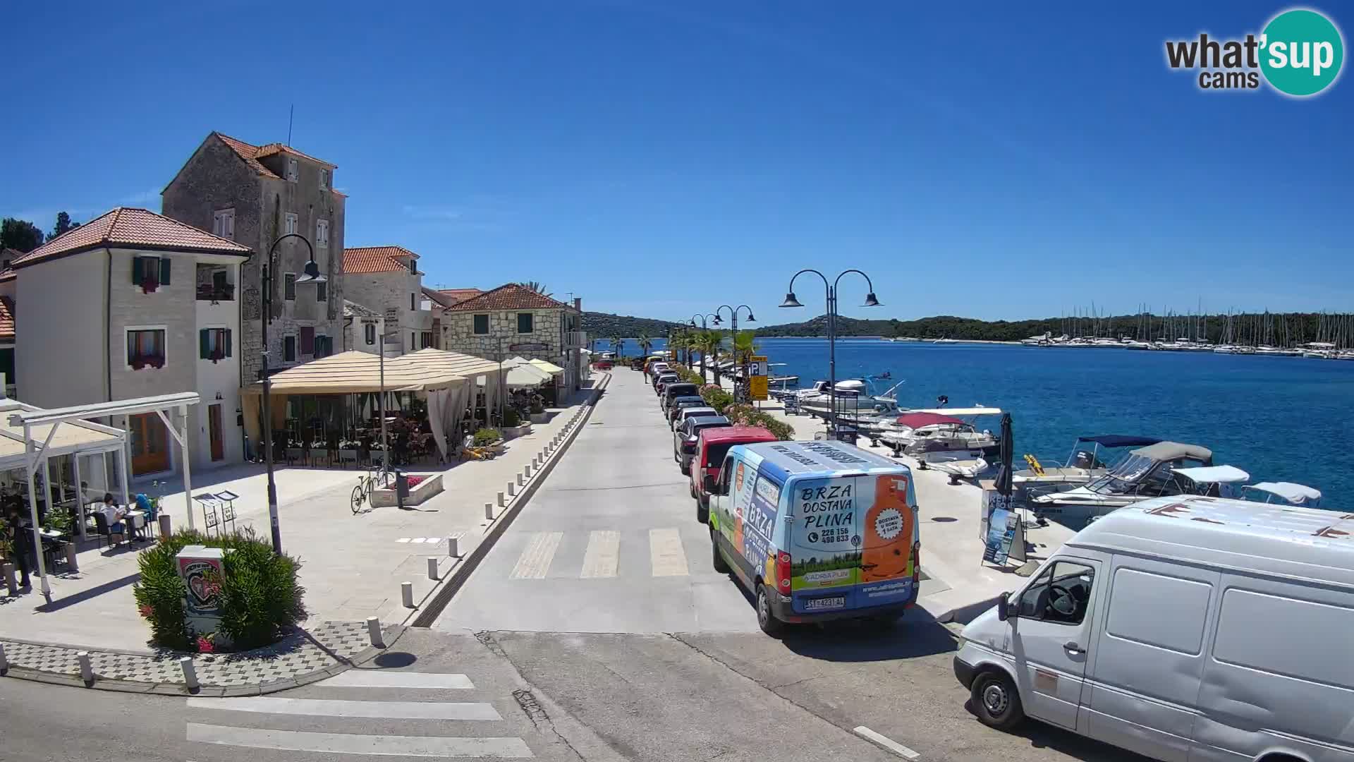 Rogoznica Insel Livecam Kroatien