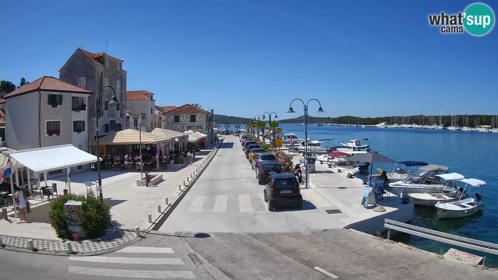 Otok Rogoznica kamere v živo Hrvaška
