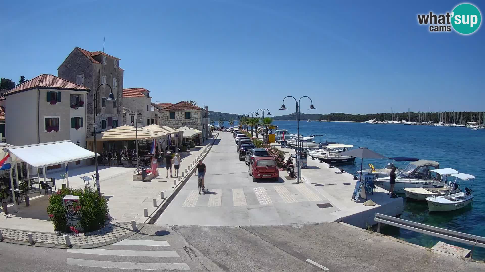 Isola di Rogoznica live cam Croazia