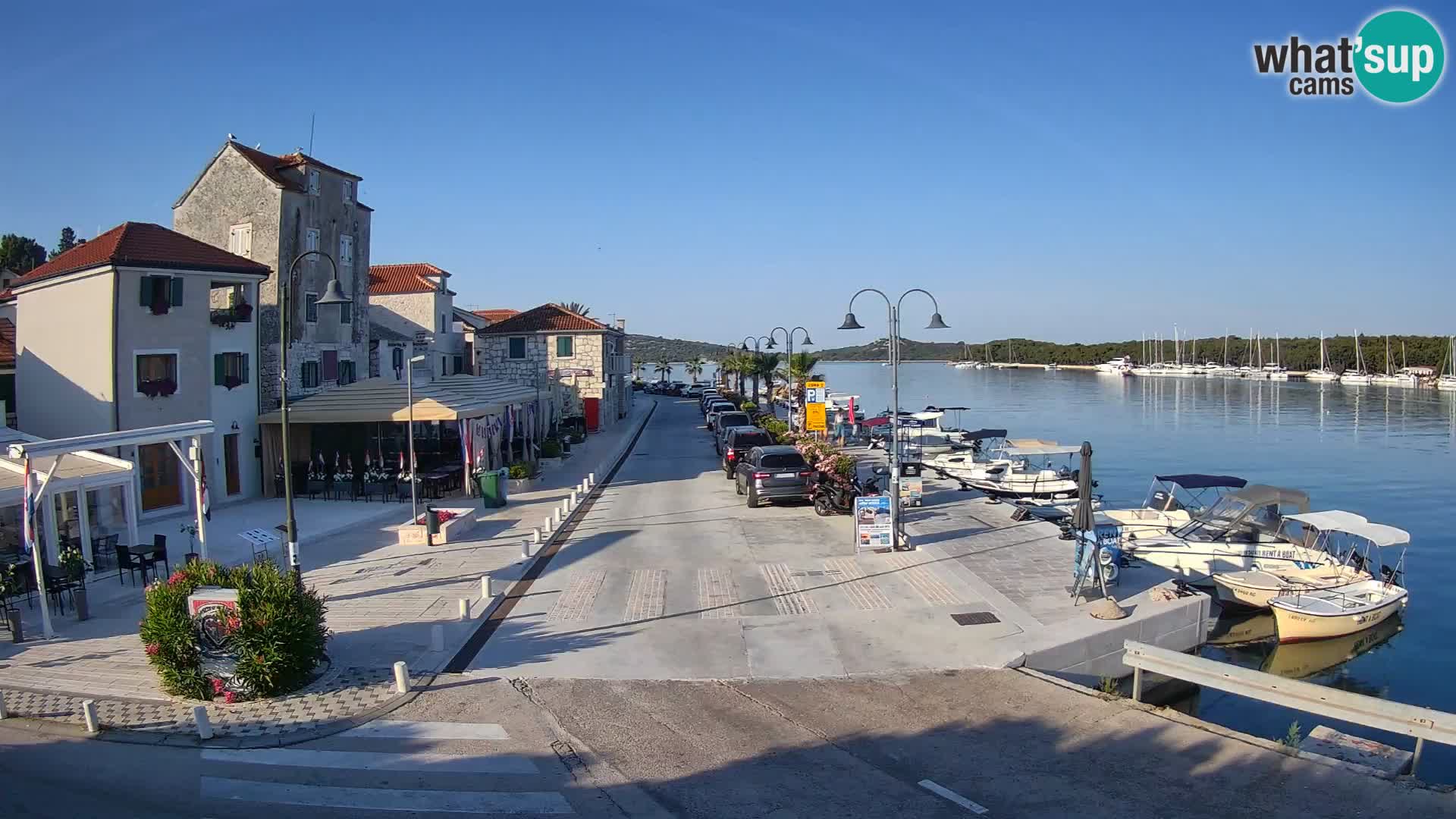Isola di Rogoznica live cam Croazia