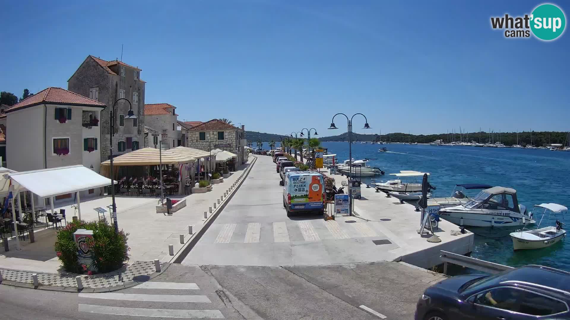 L’île de Rogoznica Livecam Croatie