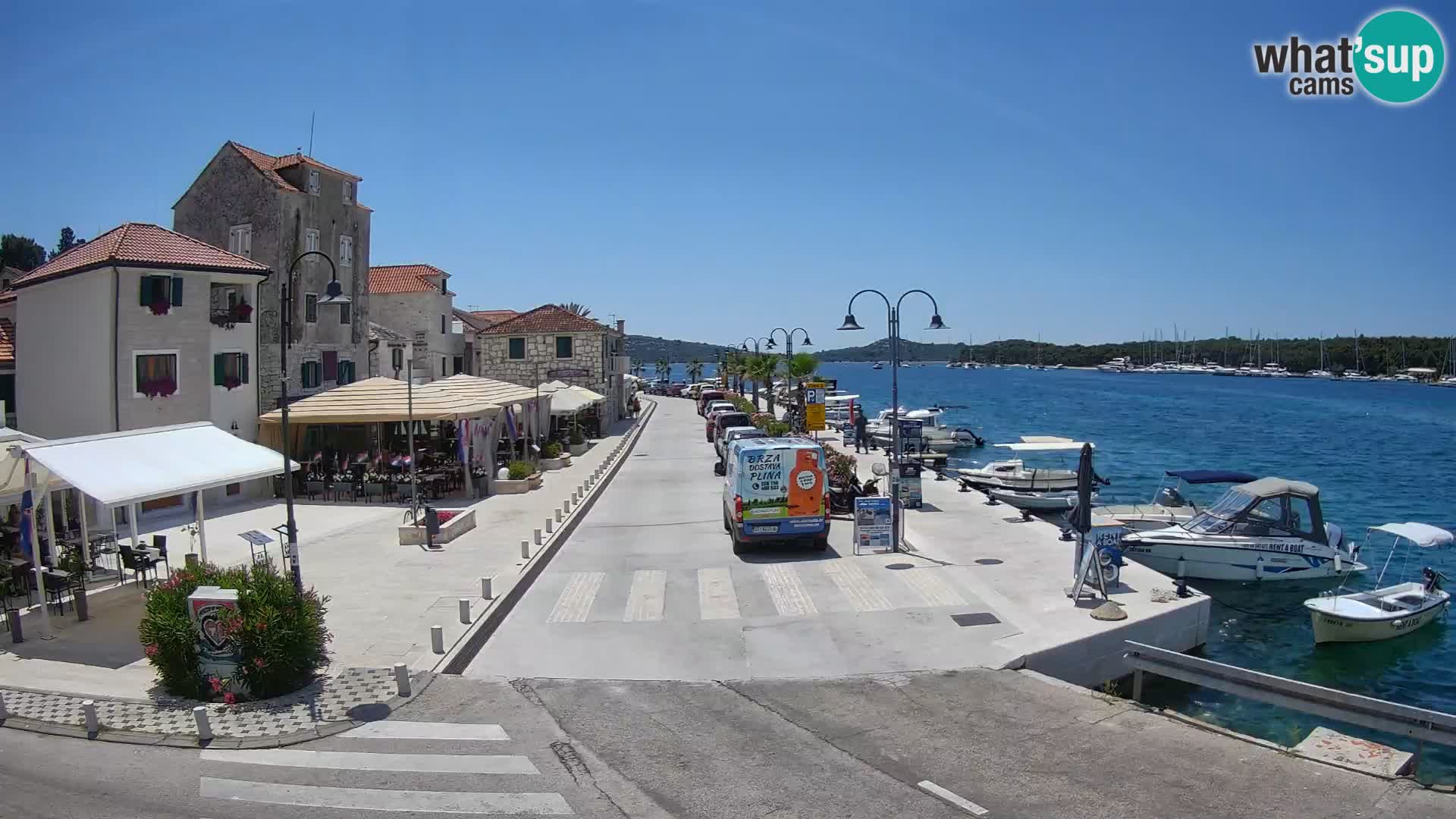 Isla Rogoznica camera en vivo Croacia