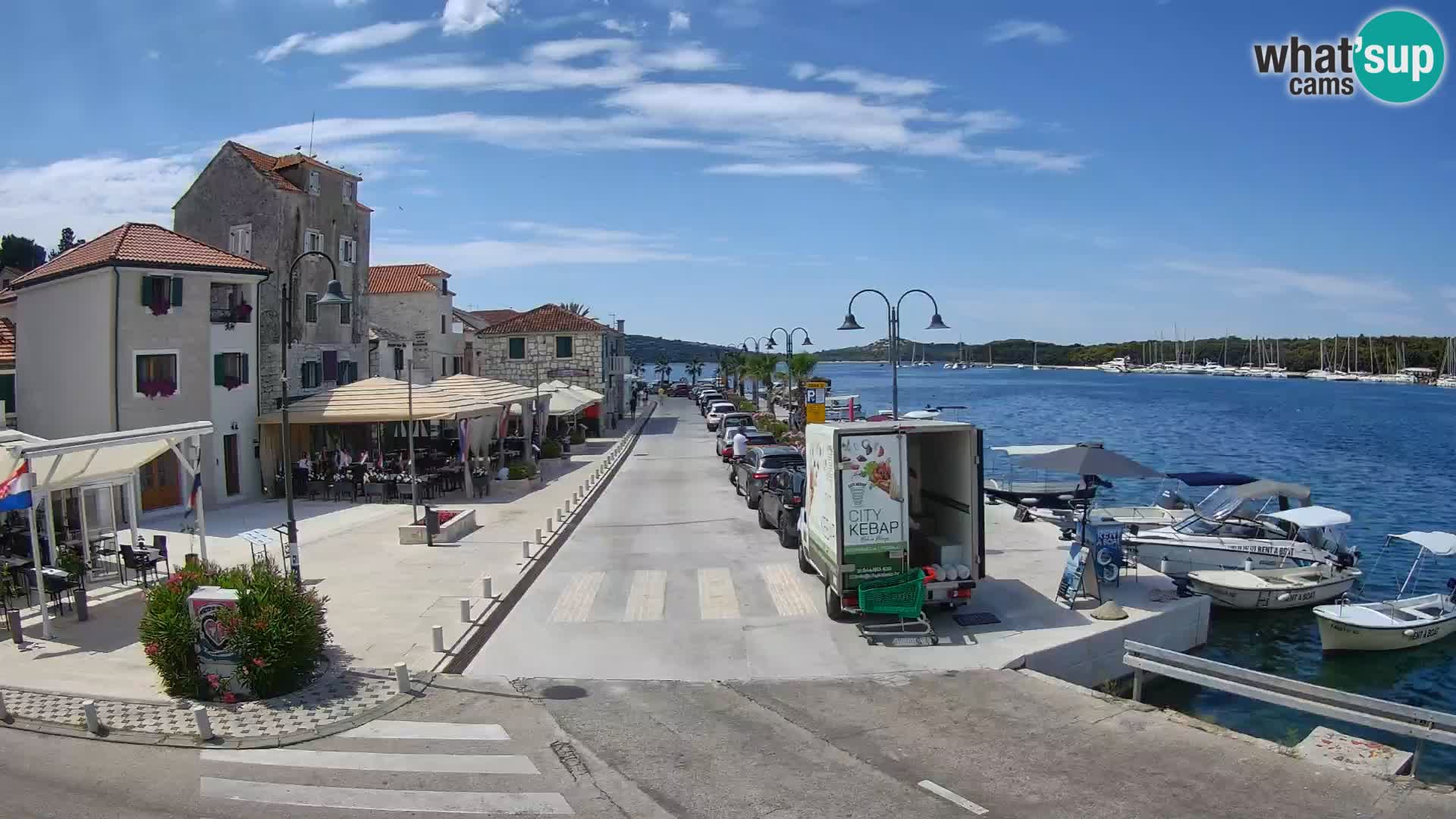 Isola di Rogoznica live cam Croazia