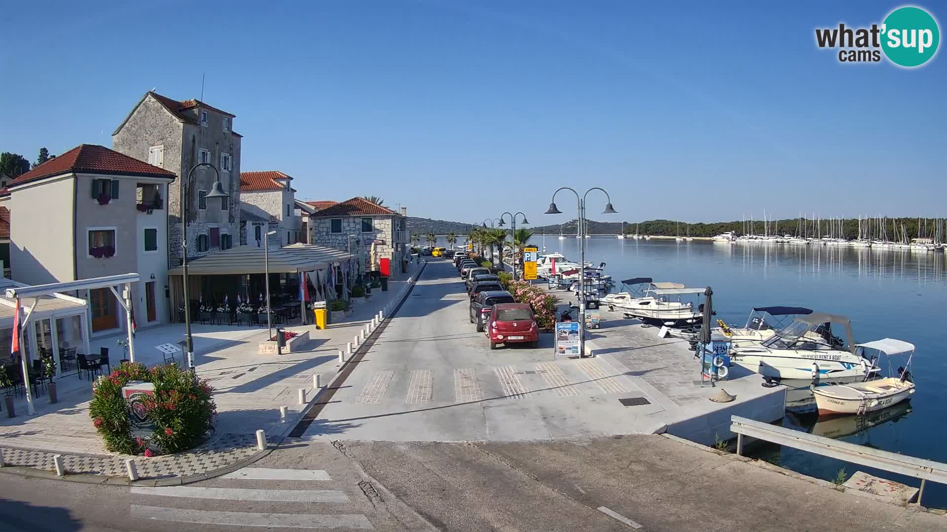 Rogoznica island livecam Croatia
