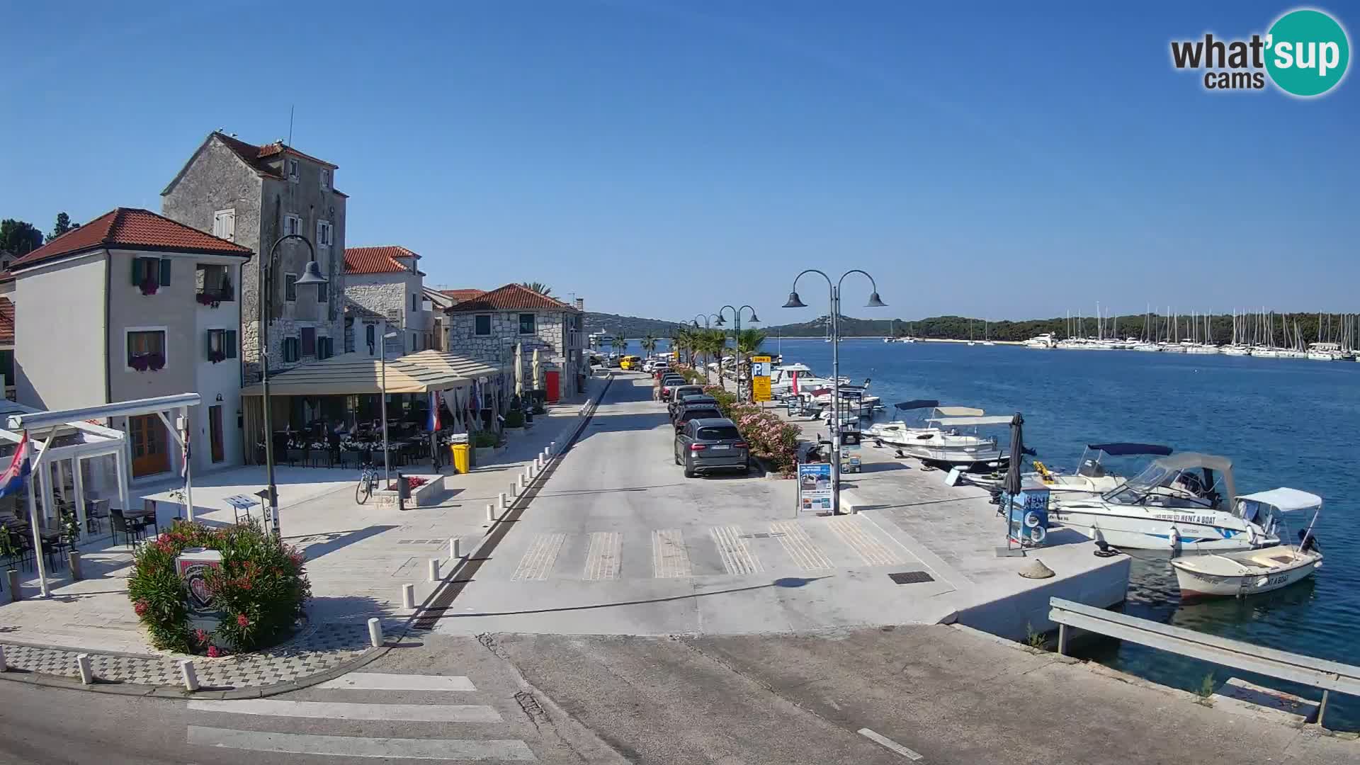 Rogoznica island livecam Croatia