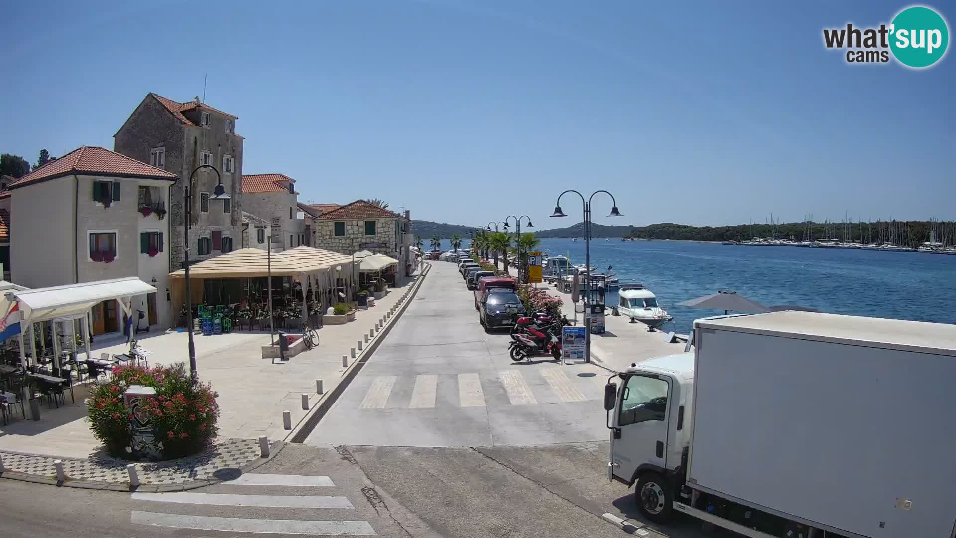 L’île de Rogoznica Livecam Croatie