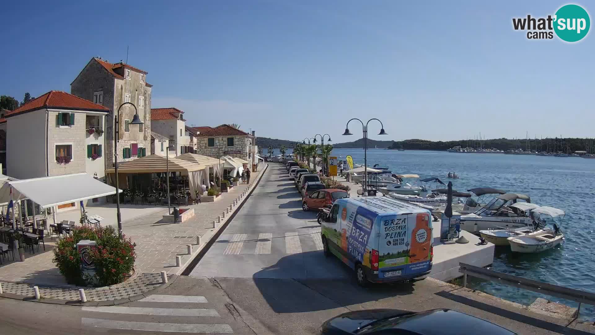 Isola di Rogoznica live cam Croazia
