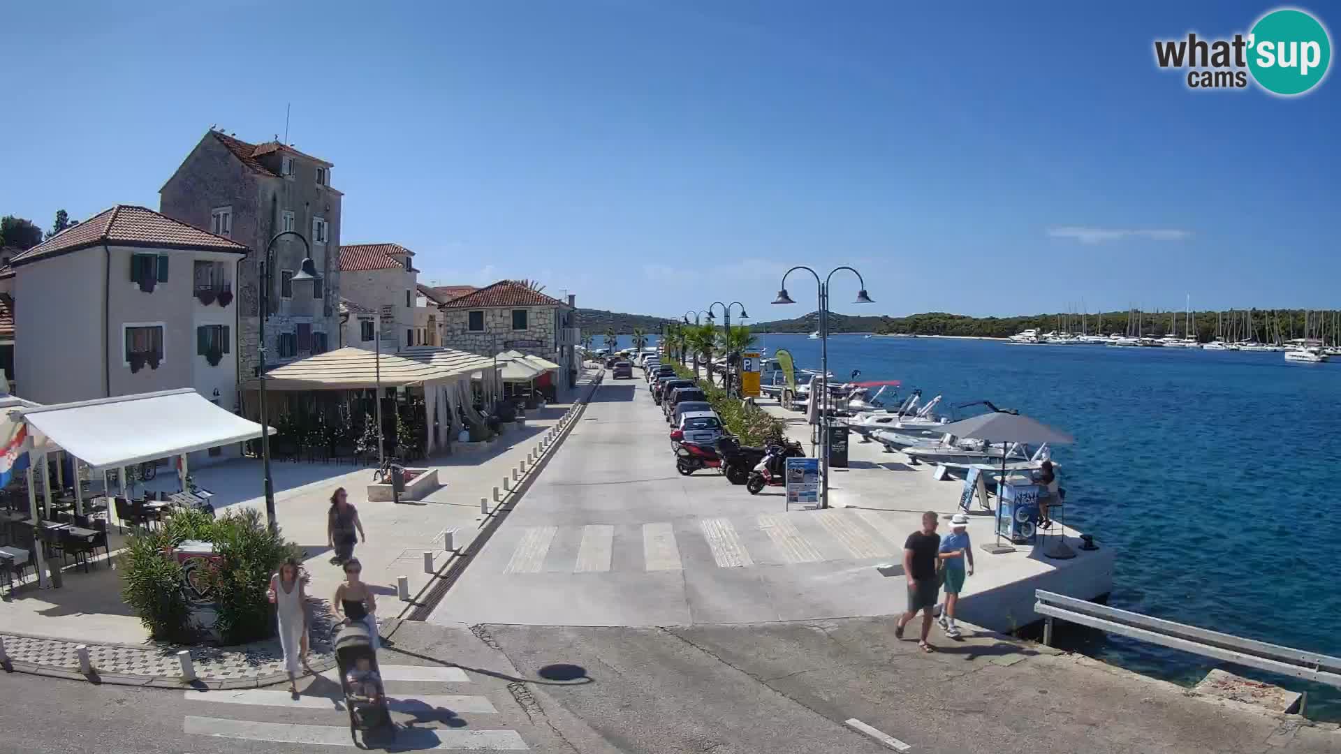 Isola di Rogoznica live cam Croazia