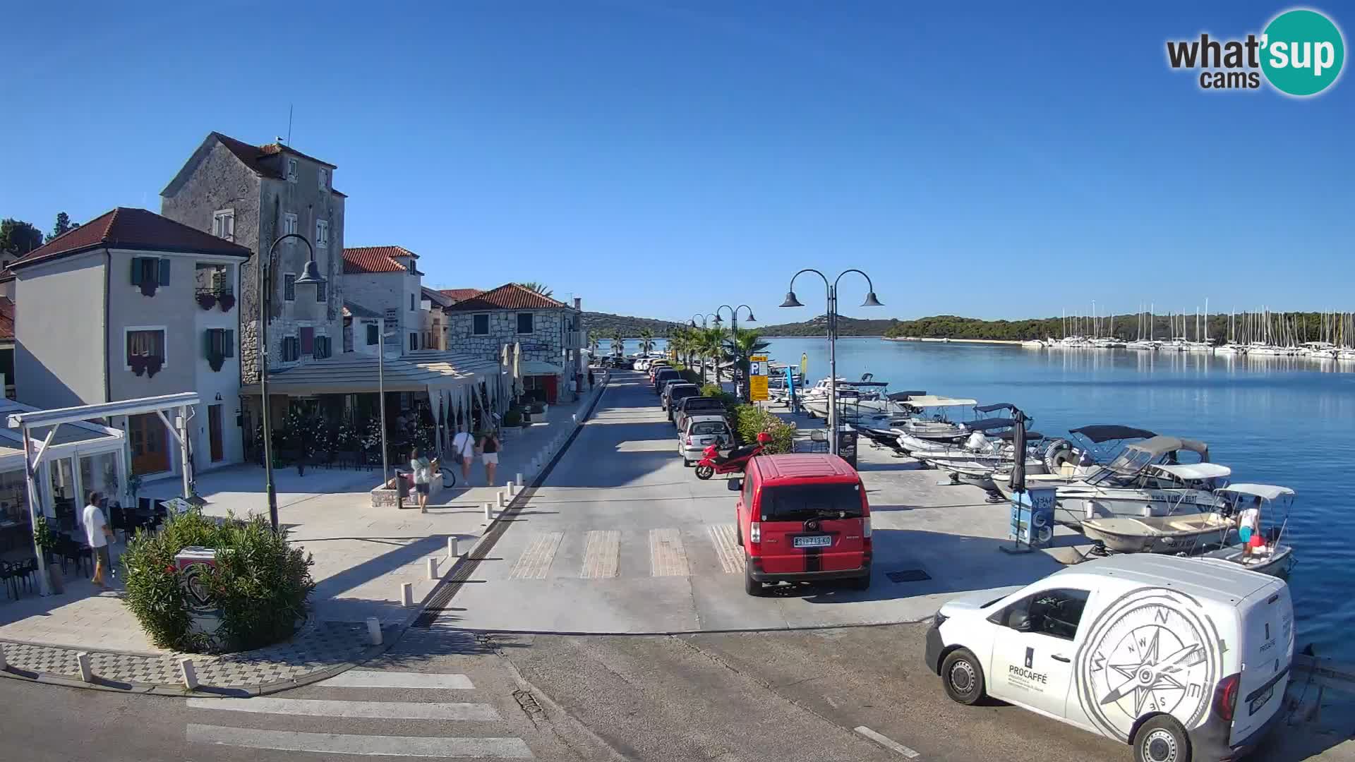 Otok Rogoznica kamere v živo Hrvaška