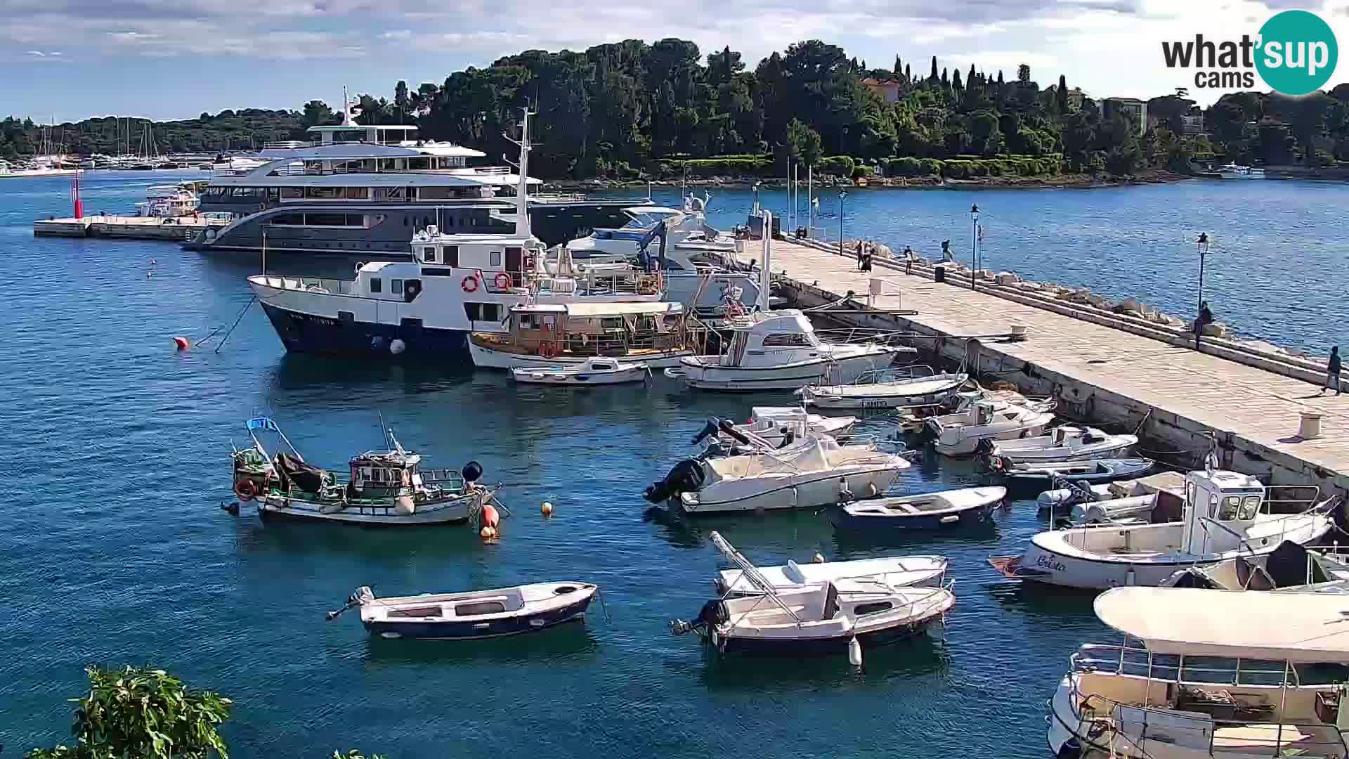 Promenada i marina u Rovinju
