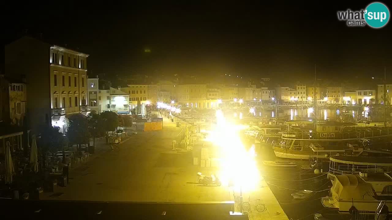 Rovinj webcam promenade and marina – Istria – Croatia
