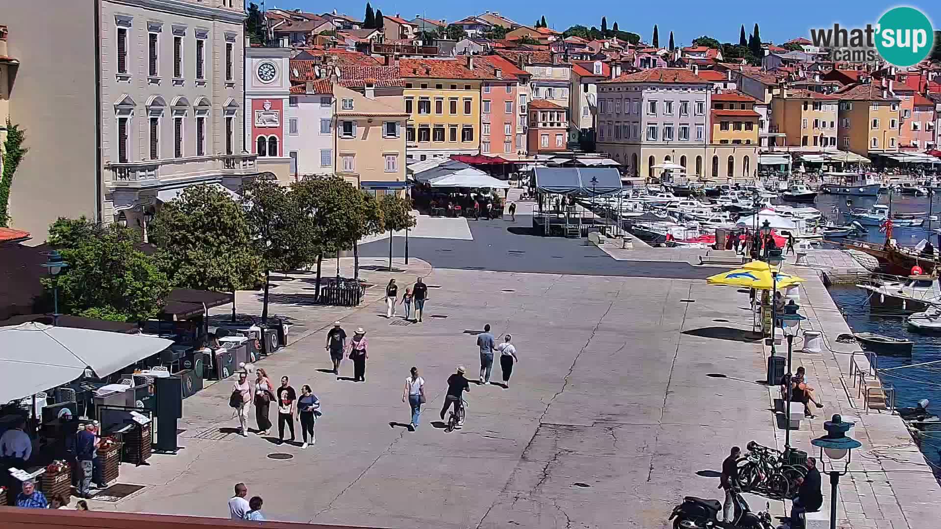 Webcam Rovinj Promenade – Istrien – Kroatien