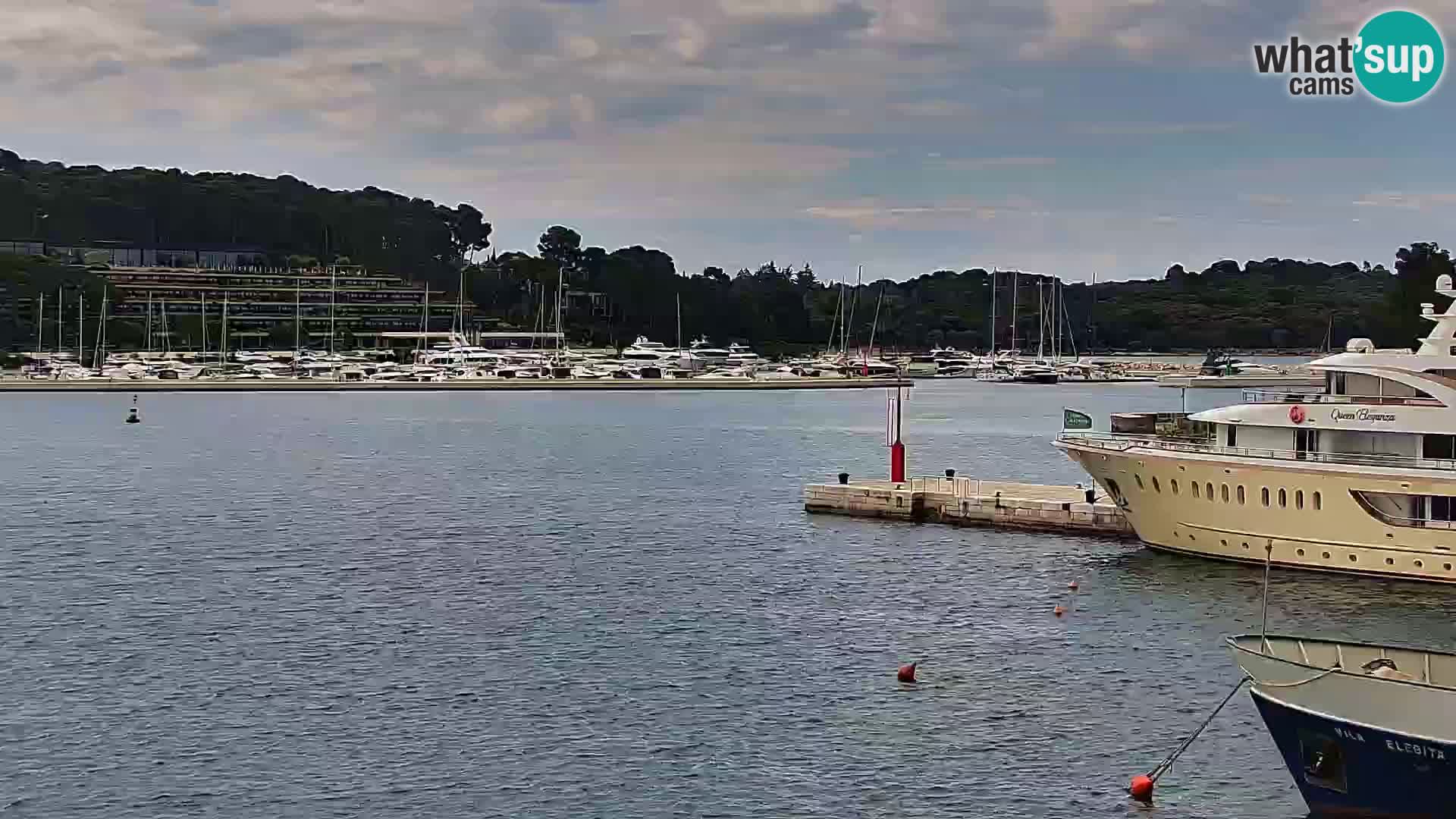 Rovinj webcam promenade and marina – Istria – Croatia