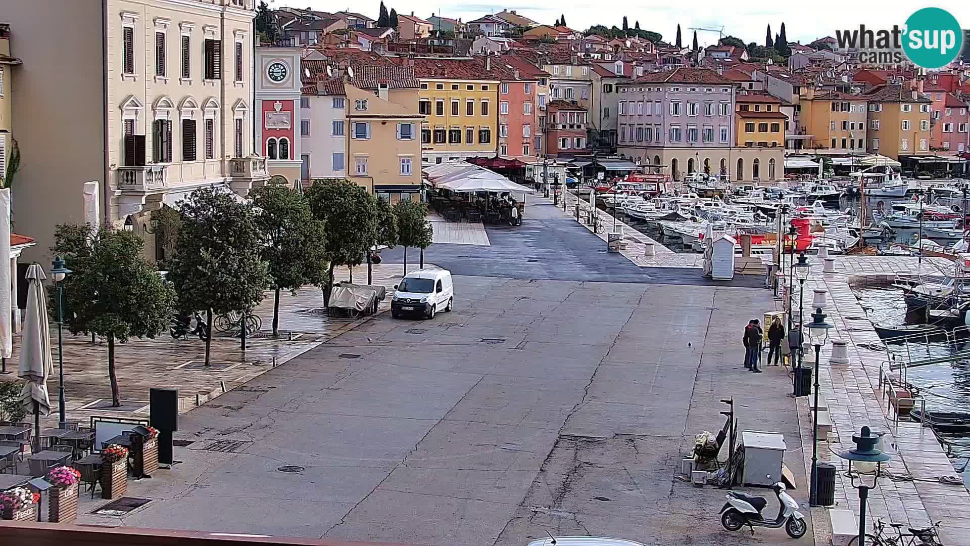 Spletna kamera Rovinj promenada in marina | Rovinj Vreme