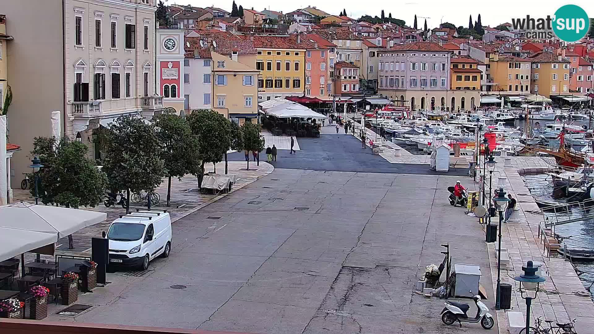 Spletna kamera Rovinj promenada in marina | Rovinj Vreme