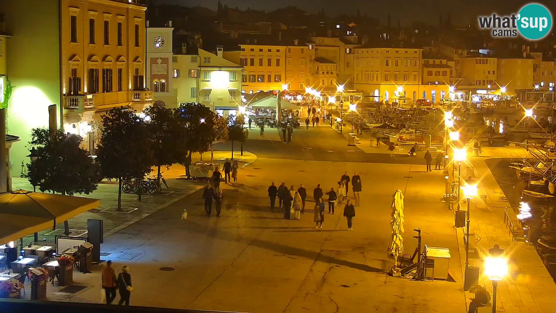 Webcam Rovigno marina | Lungomare | Rovinj Croazia