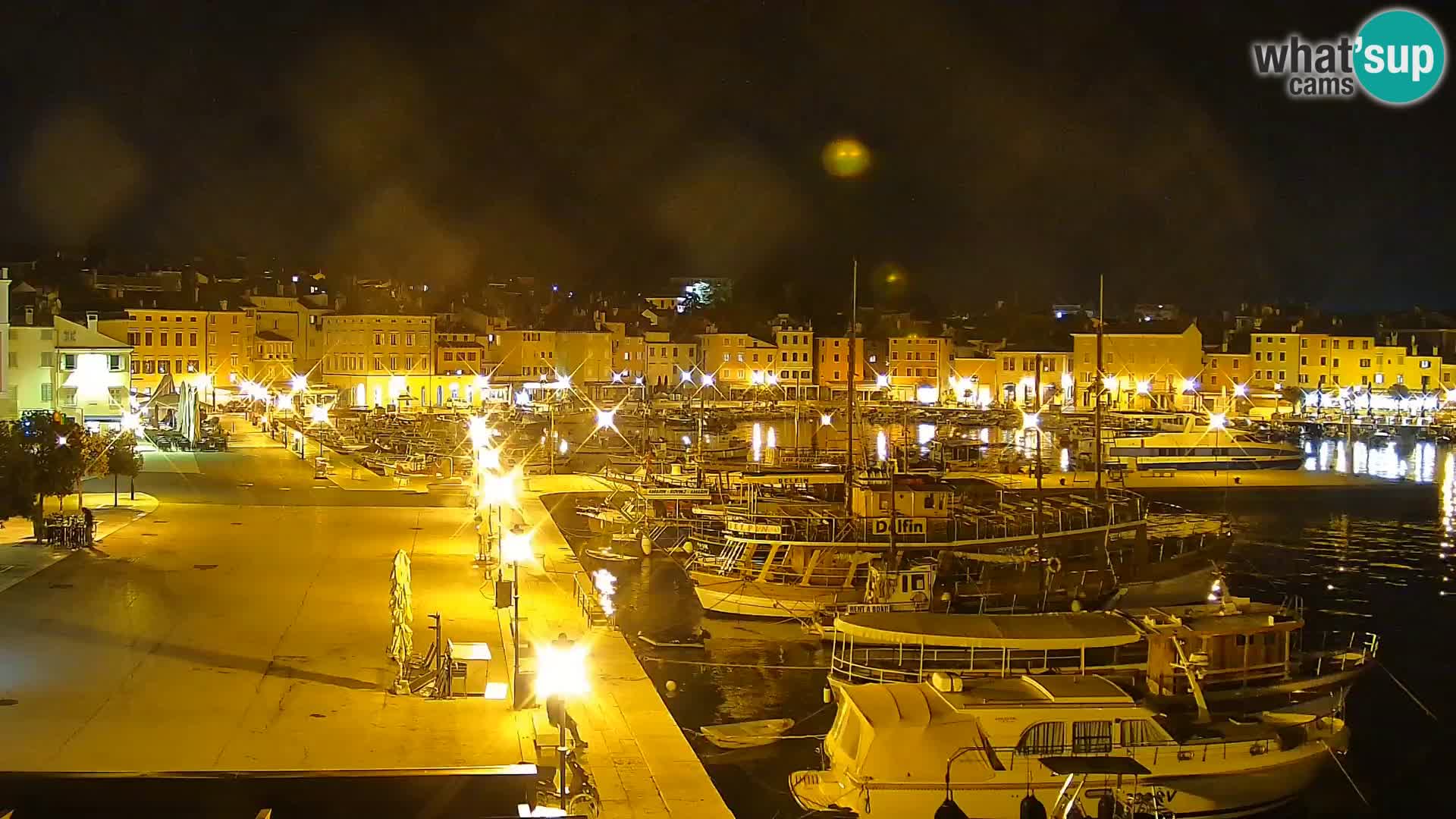 Webcam Rovigno marina | Lungomare | Rovinj Croazia