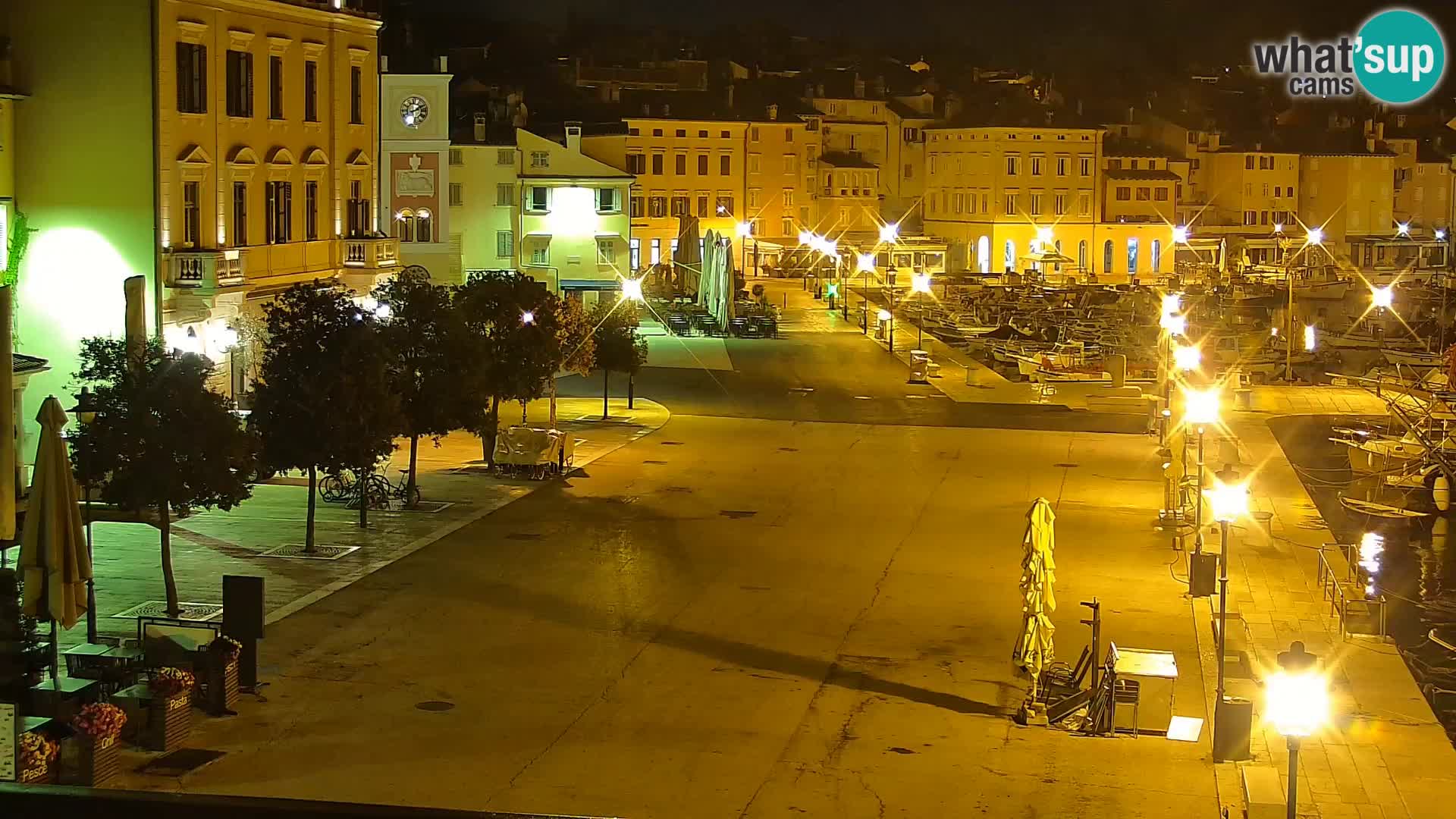 Spletna kamera Rovinj promenada in marina | Rovinj Vreme