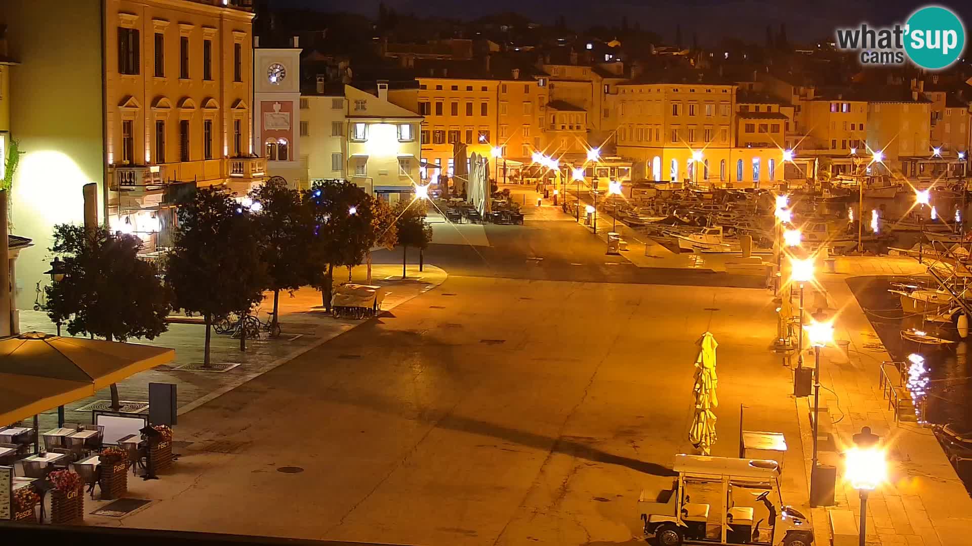 Spletna kamera Rovinj promenada in marina | Rovinj Vreme