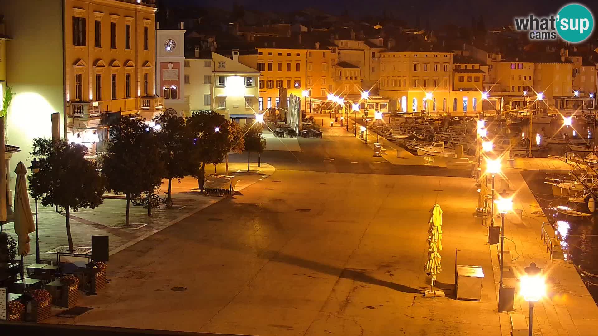 Spletna kamera Rovinj promenada in marina | Rovinj Vreme