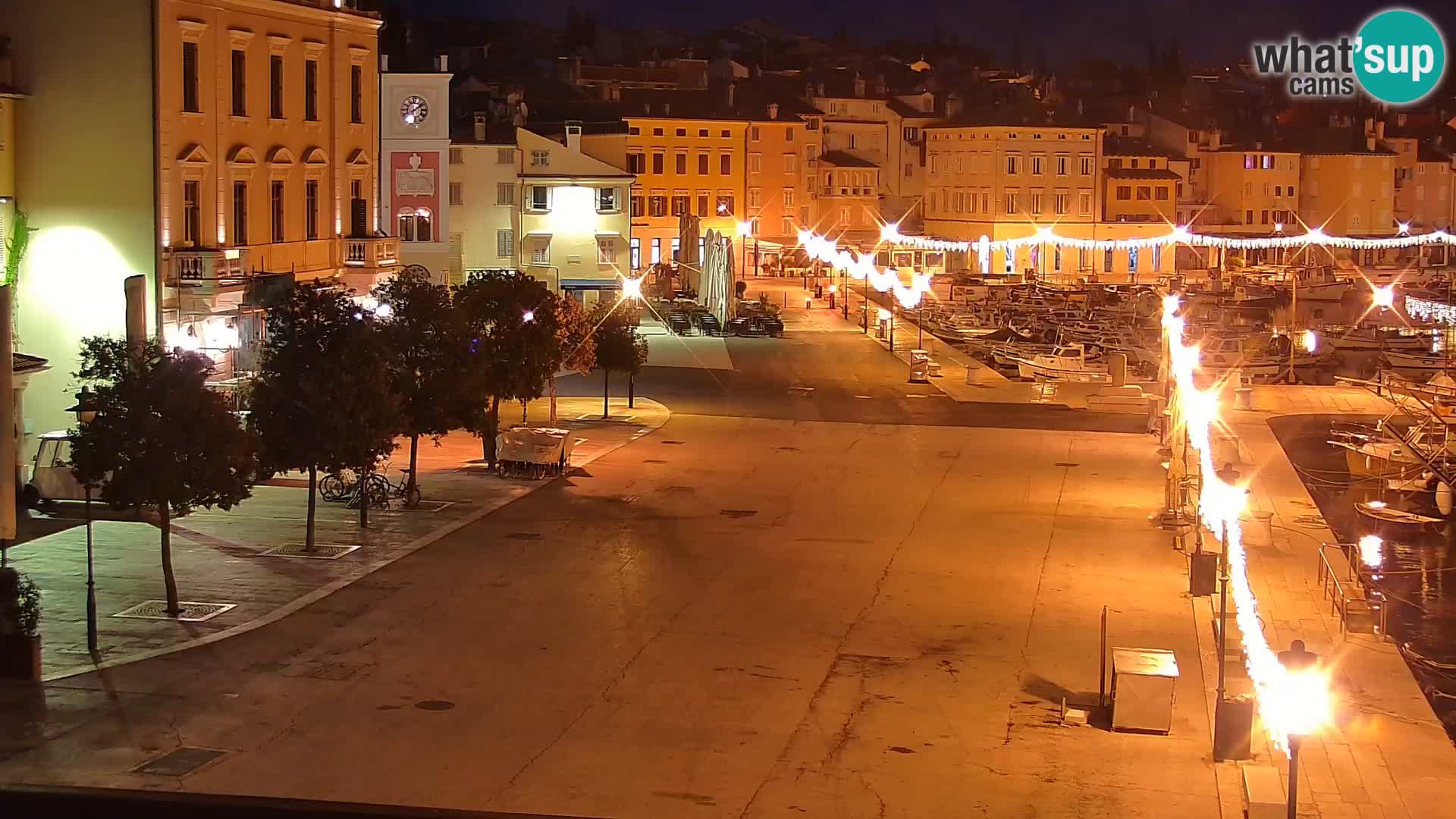 Webcam Rovigno marina | Lungomare | Rovinj Croazia