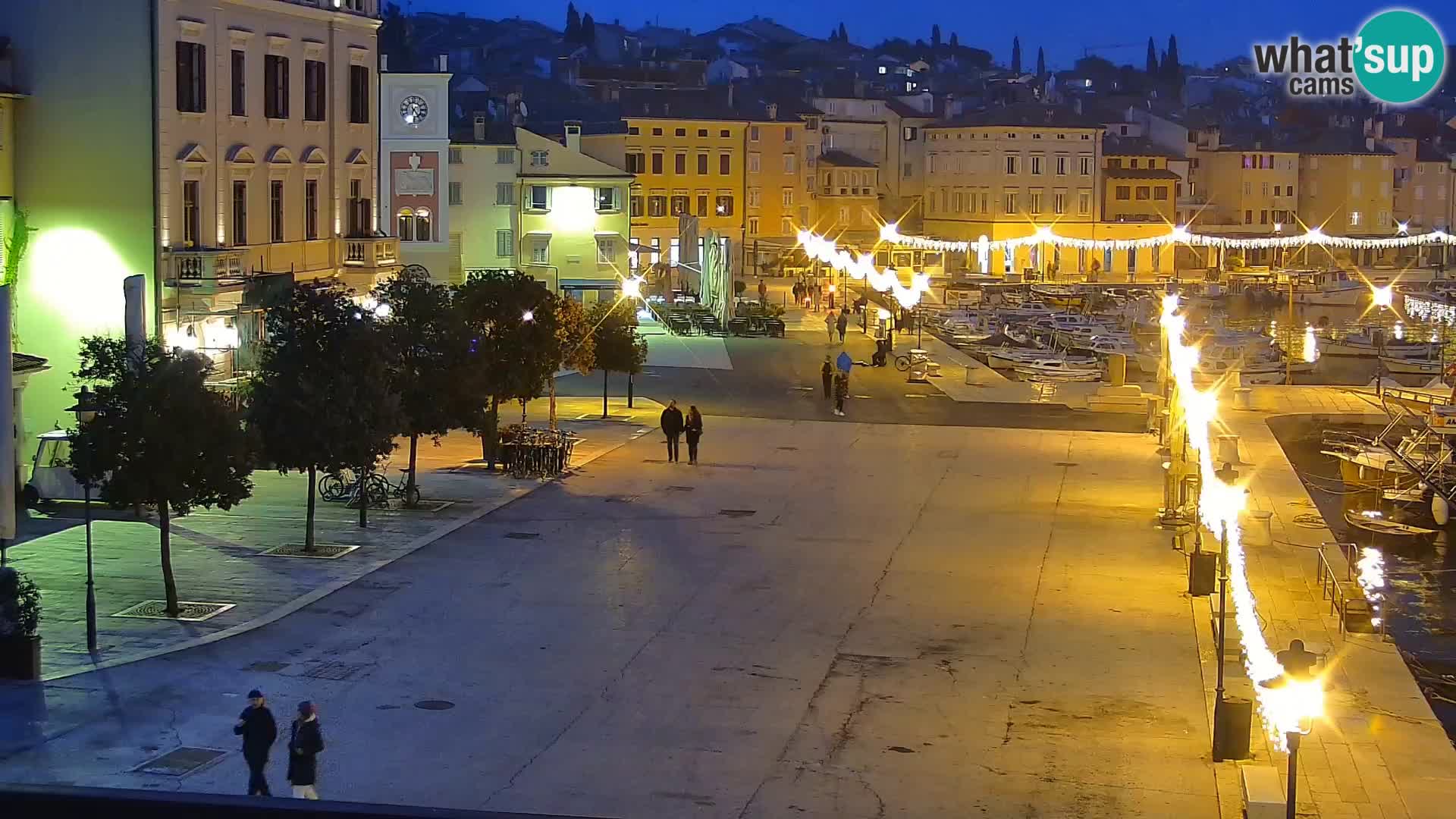 Spletna kamera Rovinj promenada in marina | Rovinj Vreme