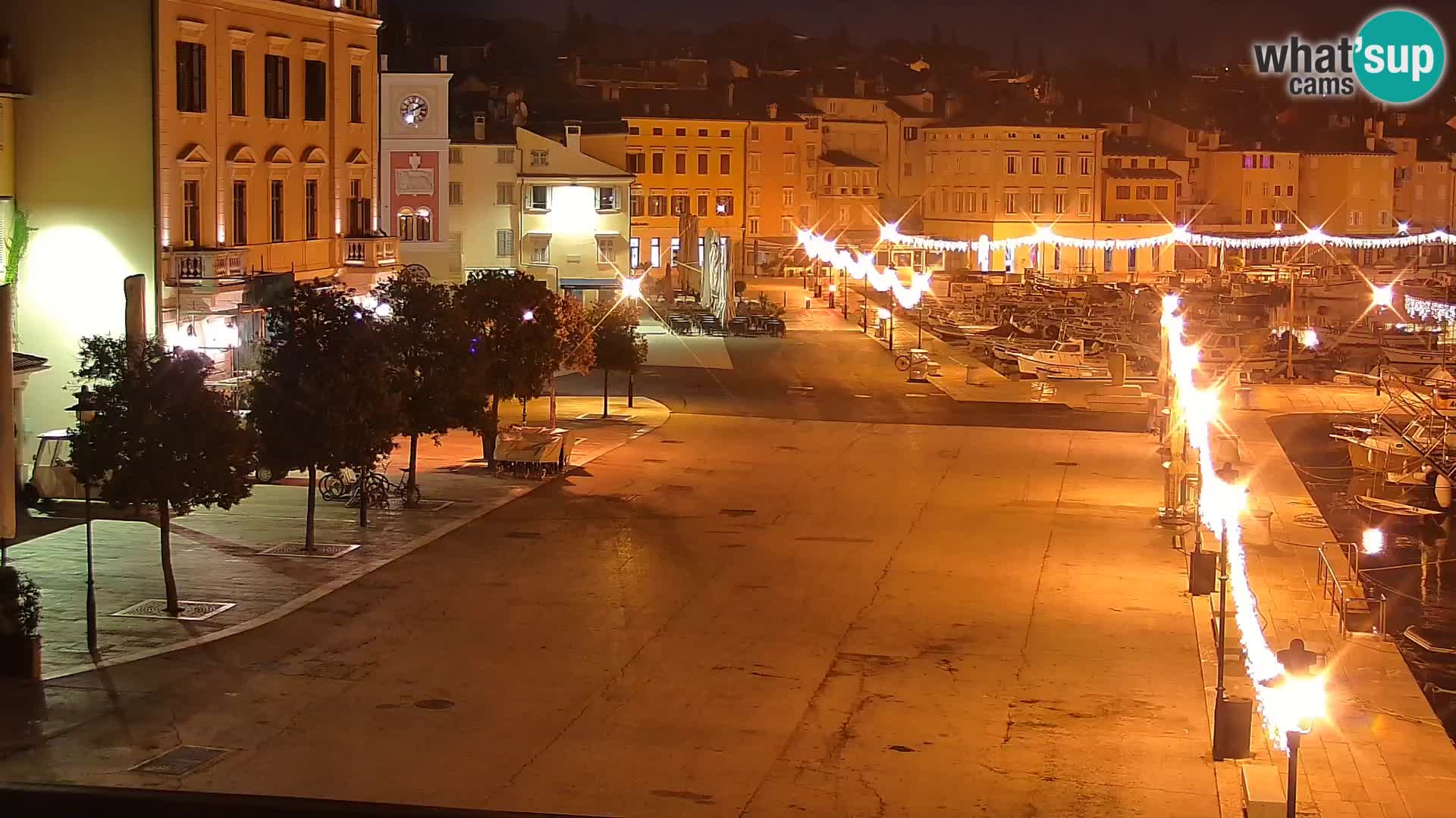 Spletna kamera Rovinj promenada in marina | Rovinj Vreme