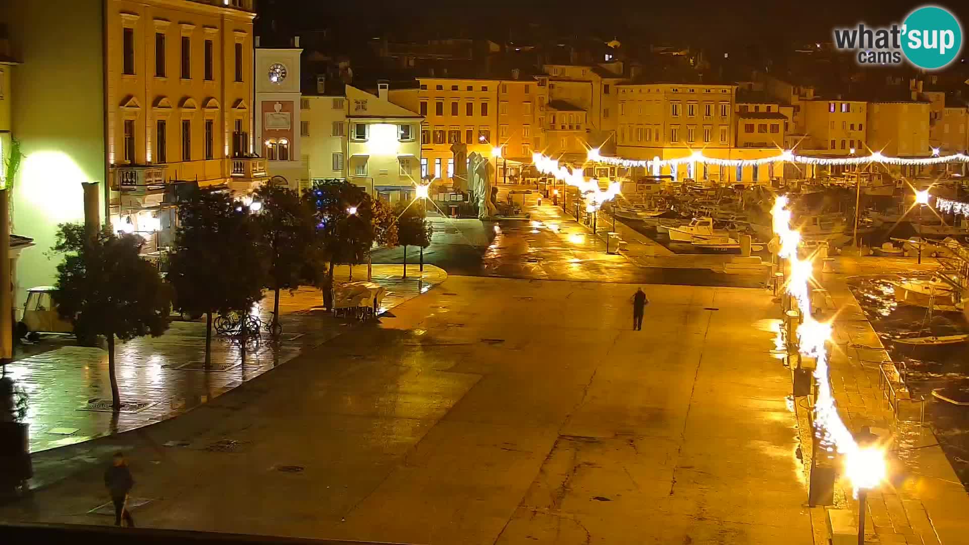 Spletna kamera Rovinj promenada in marina | Rovinj Vreme