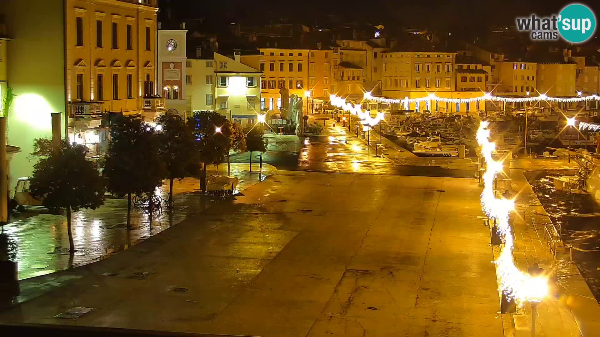 Webcam Rovigno marina | Lungomare | Rovinj Croazia