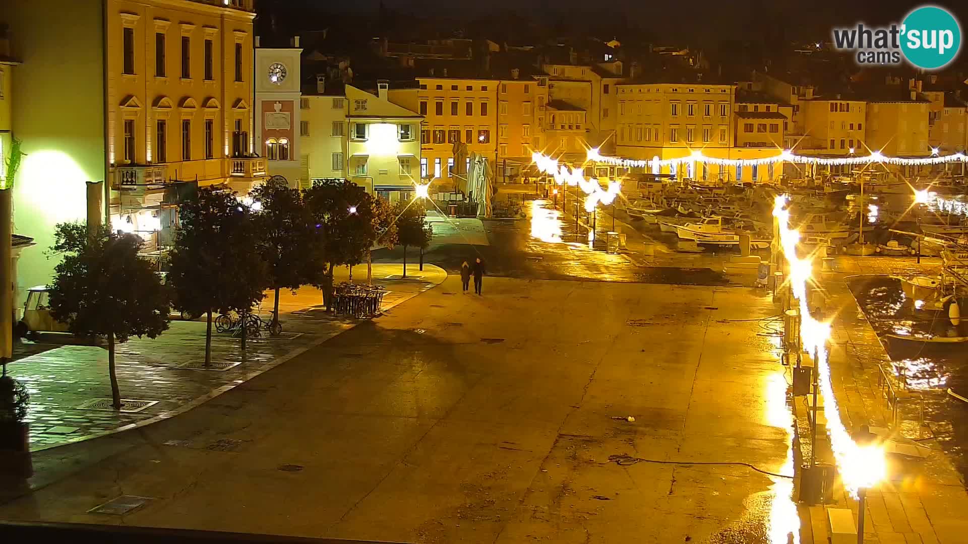 Spletna kamera Rovinj promenada in marina | Rovinj Vreme