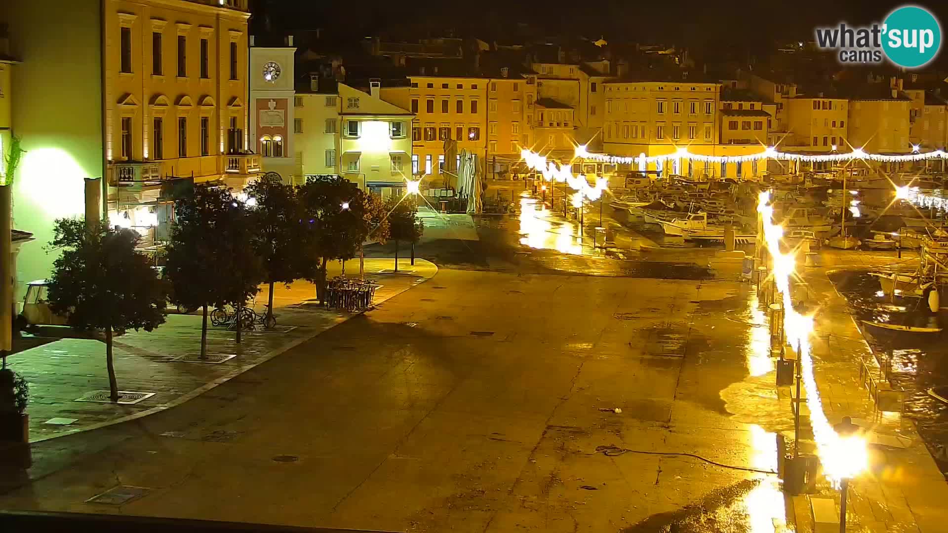 Spletna kamera Rovinj promenada in marina | Rovinj Vreme