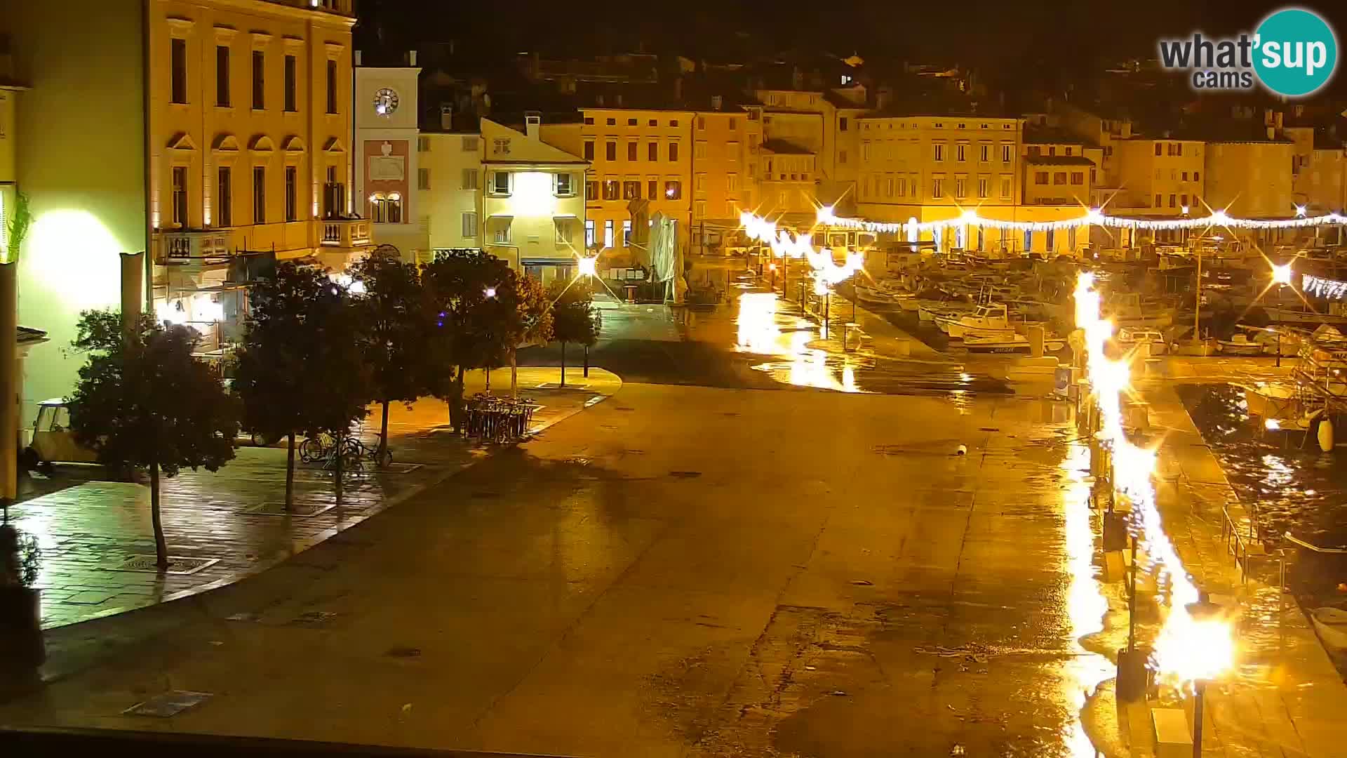 Spletna kamera Rovinj promenada in marina | Rovinj Vreme