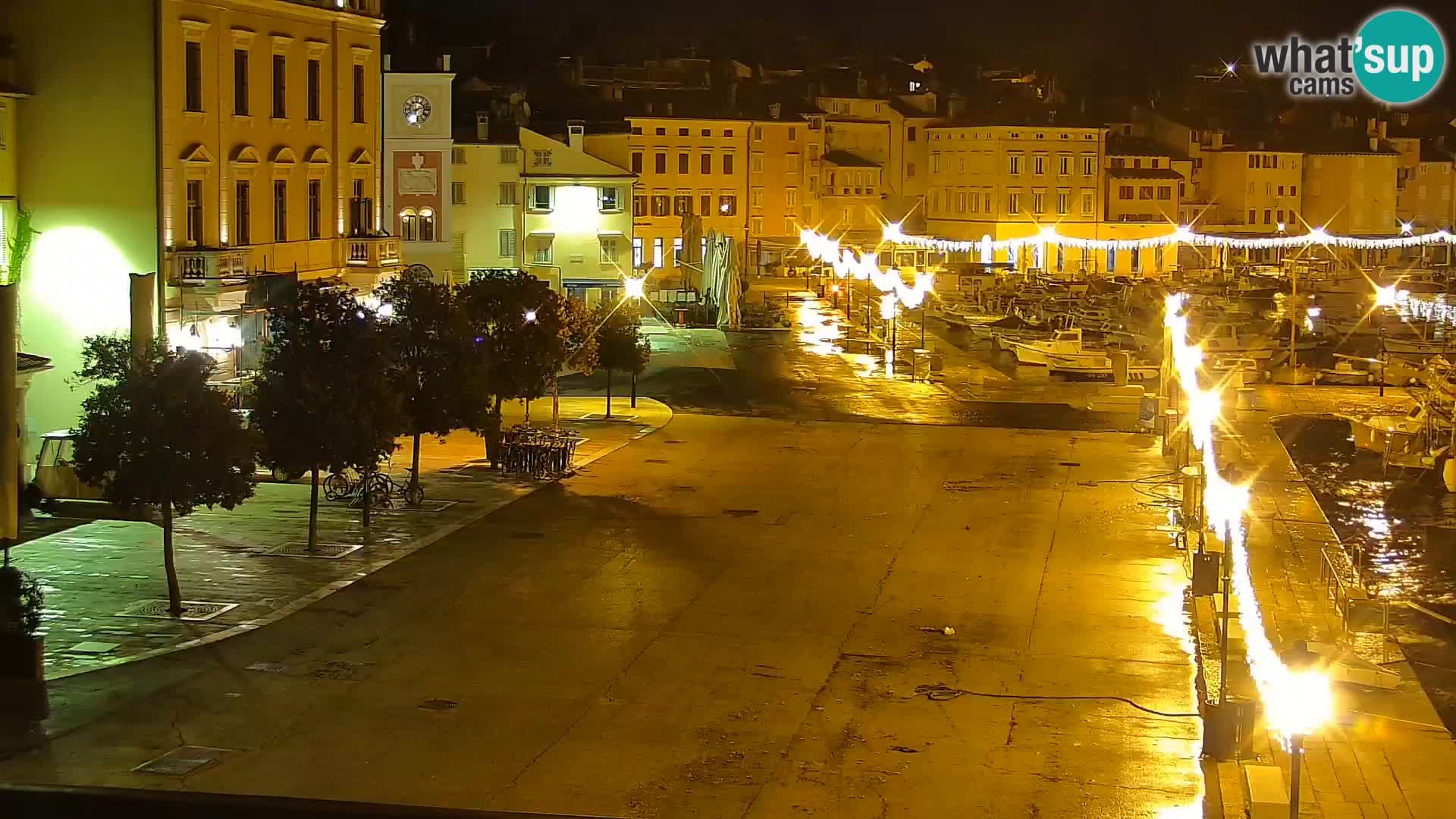 Spletna kamera Rovinj promenada in marina | Rovinj Vreme