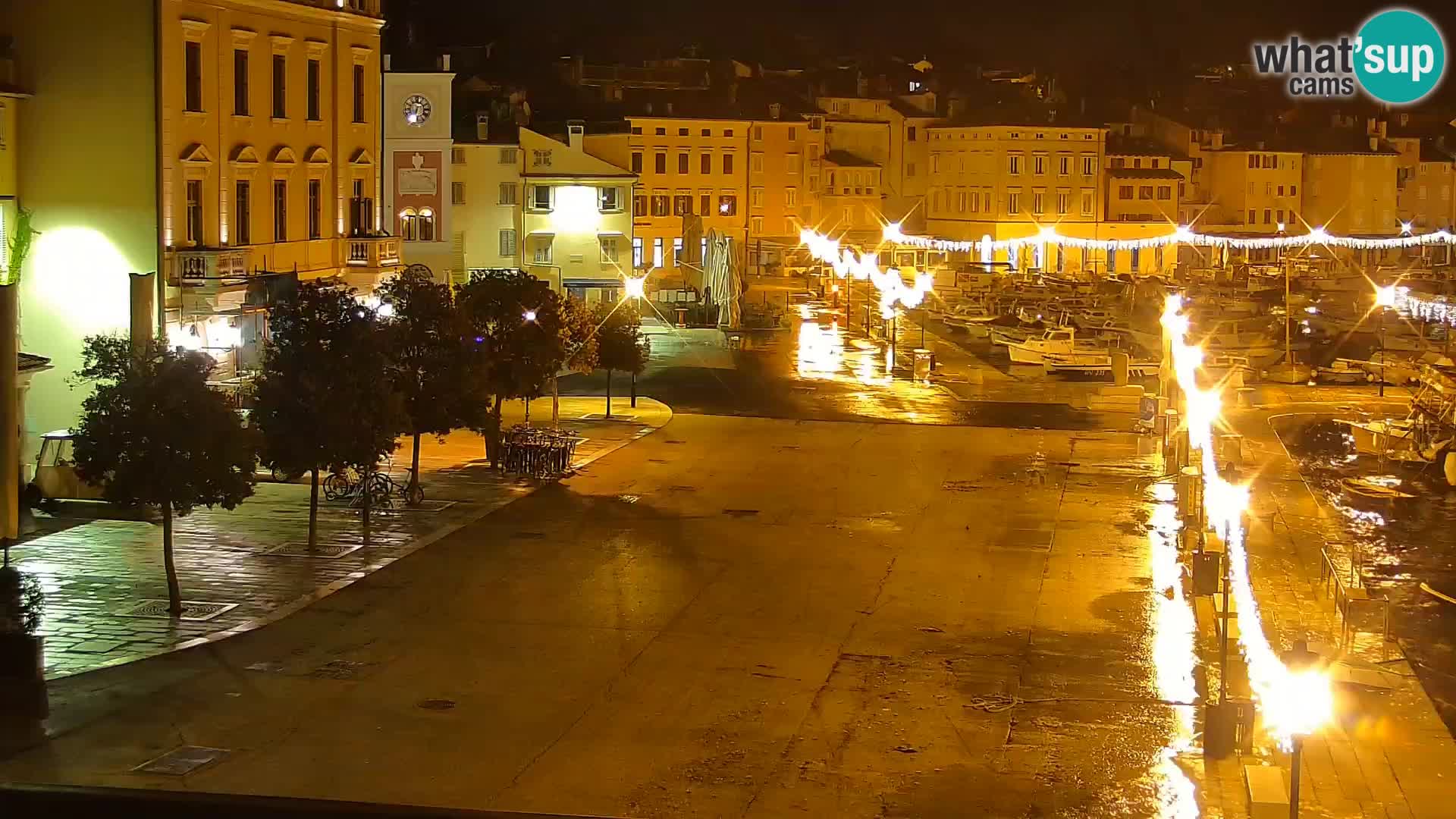 Spletna kamera Rovinj promenada in marina | Rovinj Vreme