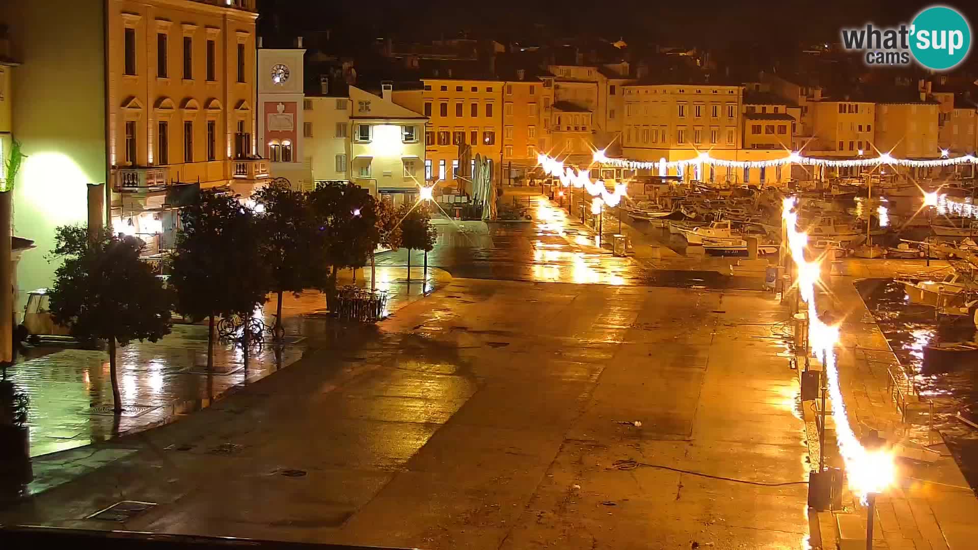 Webcam Rovigno marina | Lungomare | Rovinj Croazia