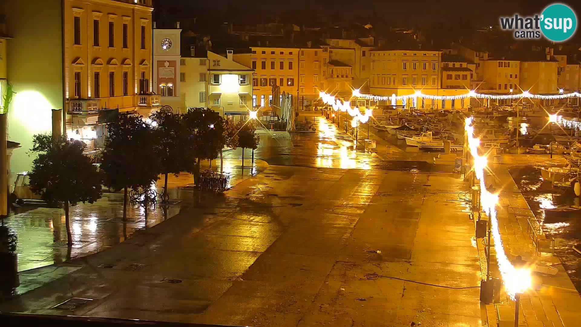 Spletna kamera Rovinj promenada in marina | Rovinj Vreme