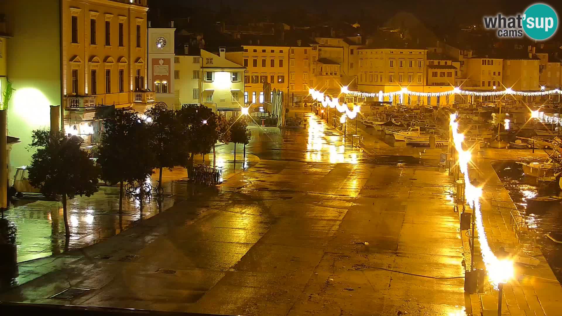 Spletna kamera Rovinj promenada in marina | Rovinj Vreme