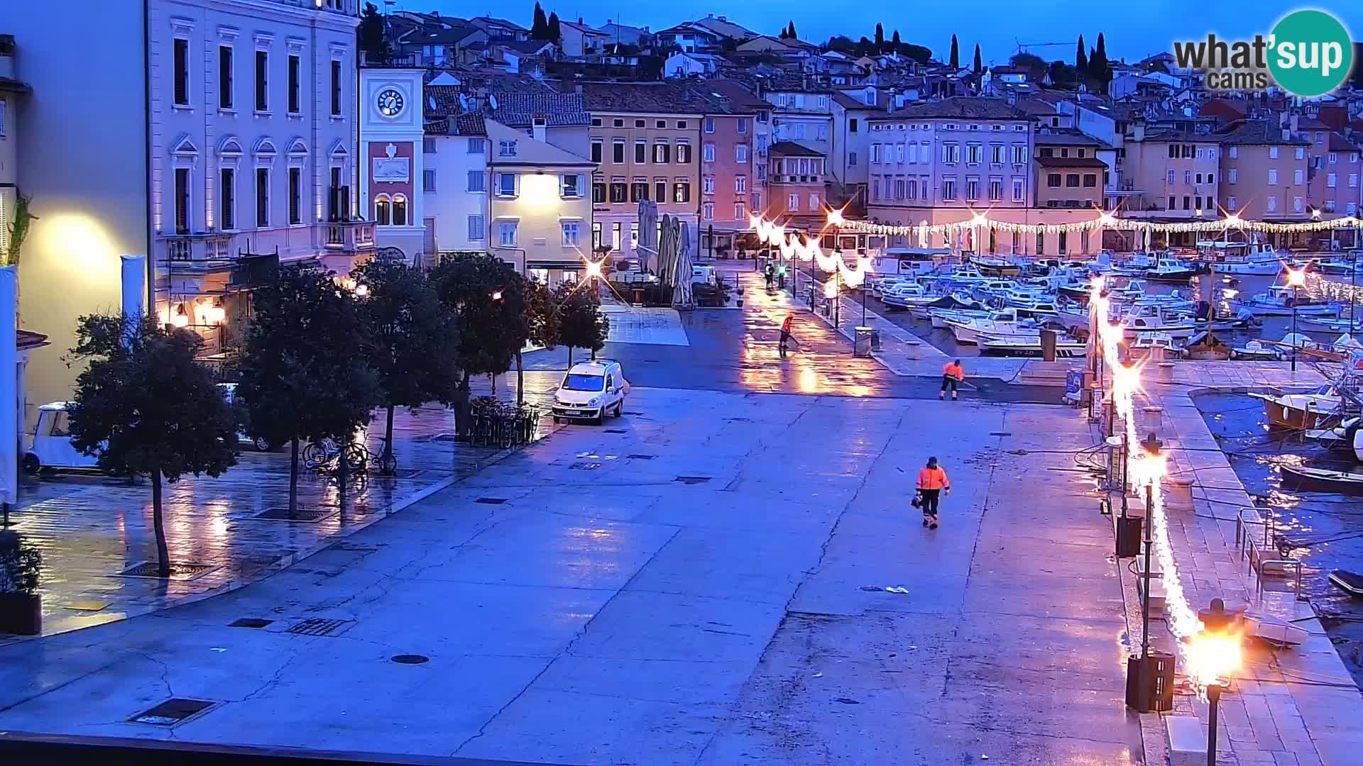 Spletna kamera Rovinj promenada in marina | Rovinj Vreme