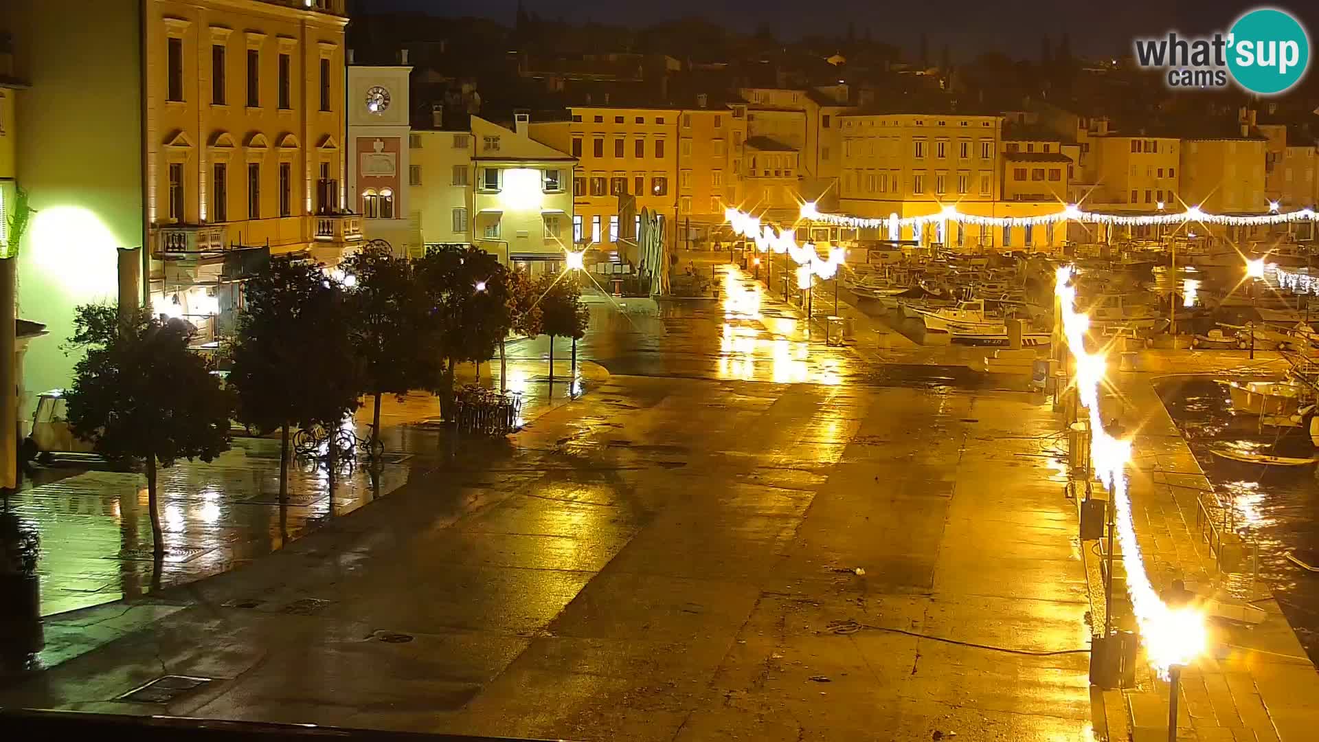 Spletna kamera Rovinj promenada in marina | Rovinj Vreme