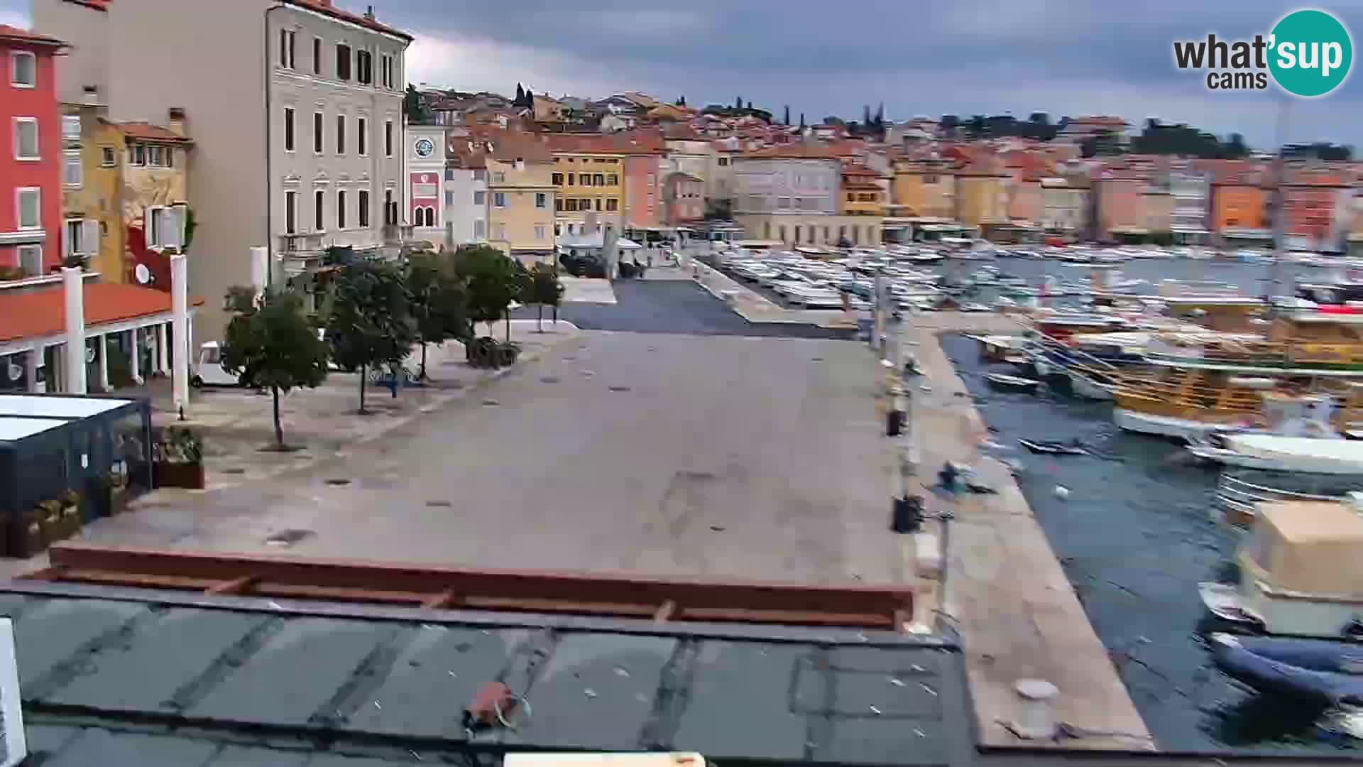 Spletna kamera Rovinj promenada in marina | Rovinj Vreme