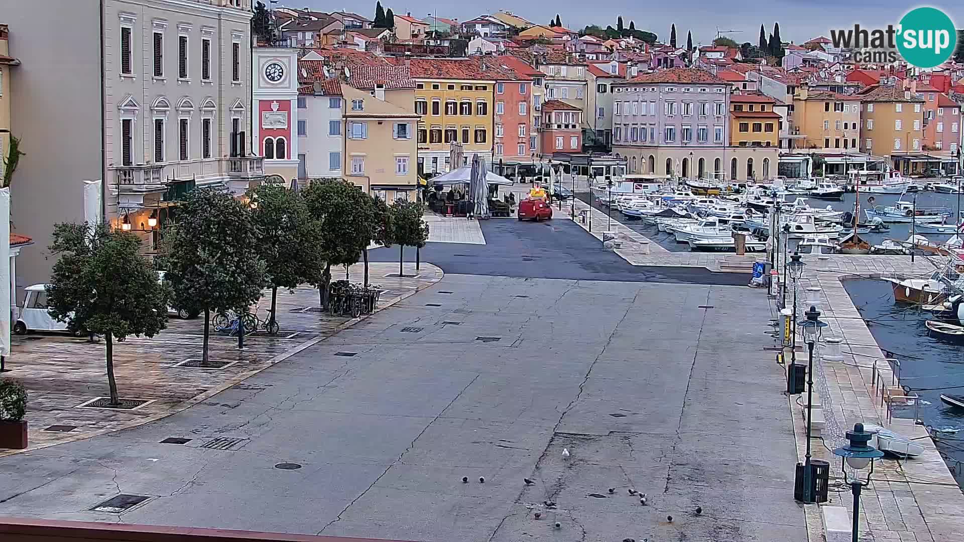 Spletna kamera Rovinj promenada in marina | Rovinj Vreme