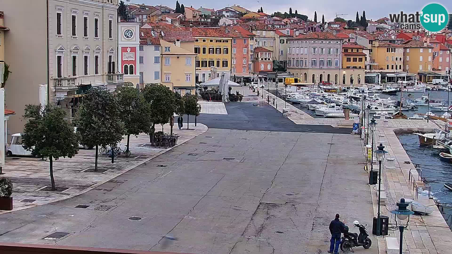 Spletna kamera Rovinj promenada in marina | Rovinj Vreme