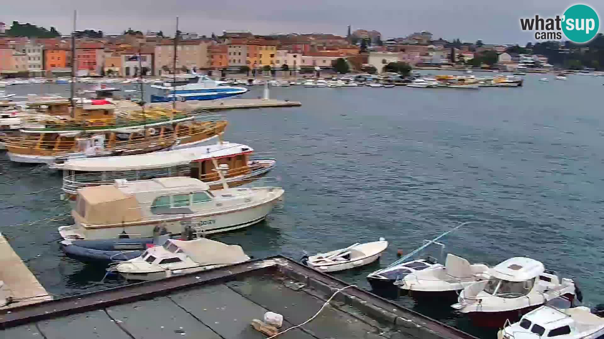 Spletna kamera Rovinj promenada in marina | Rovinj Vreme