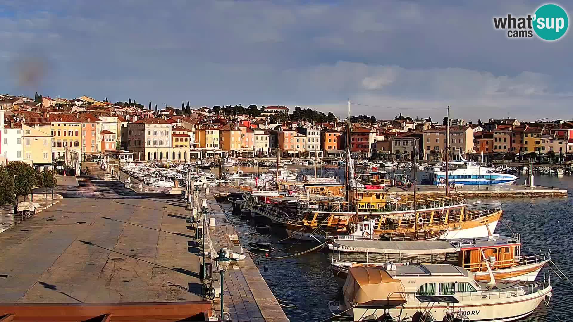 Promenada i marina u Rovinju