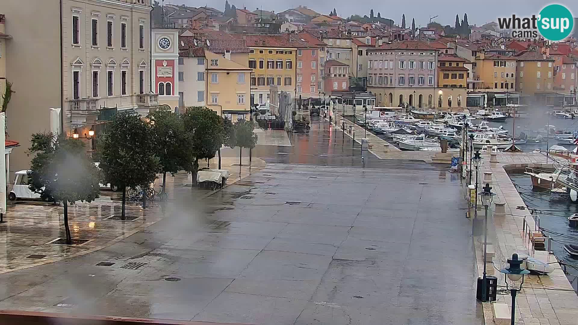 Spletna kamera Rovinj promenada in marina | Rovinj Vreme