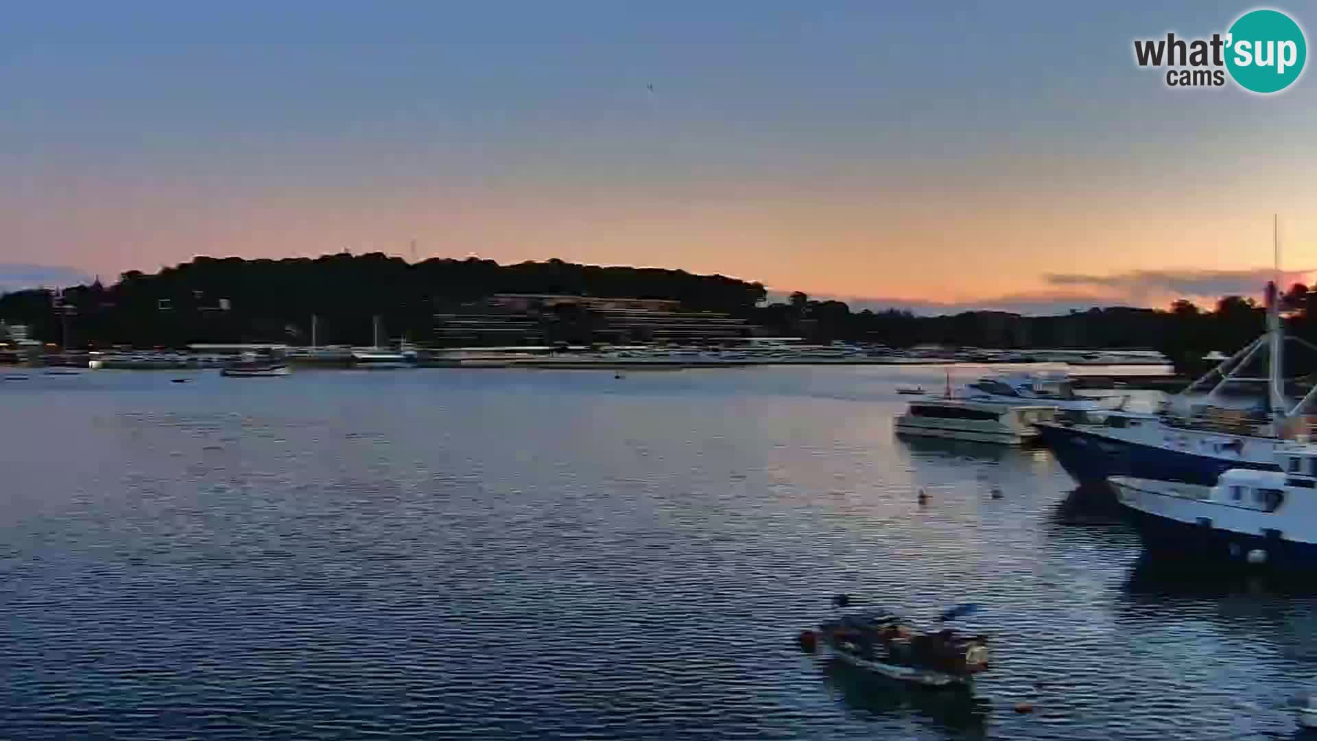 Spletna kamera Rovinj promenada in marina | Rovinj Vreme