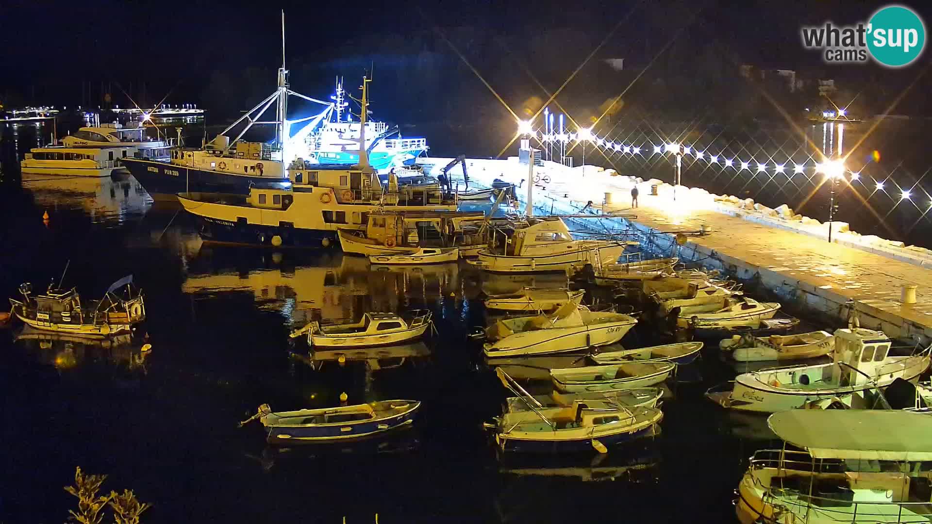 Webcam Rovigno marina | Lungomare | Rovinj Croazia