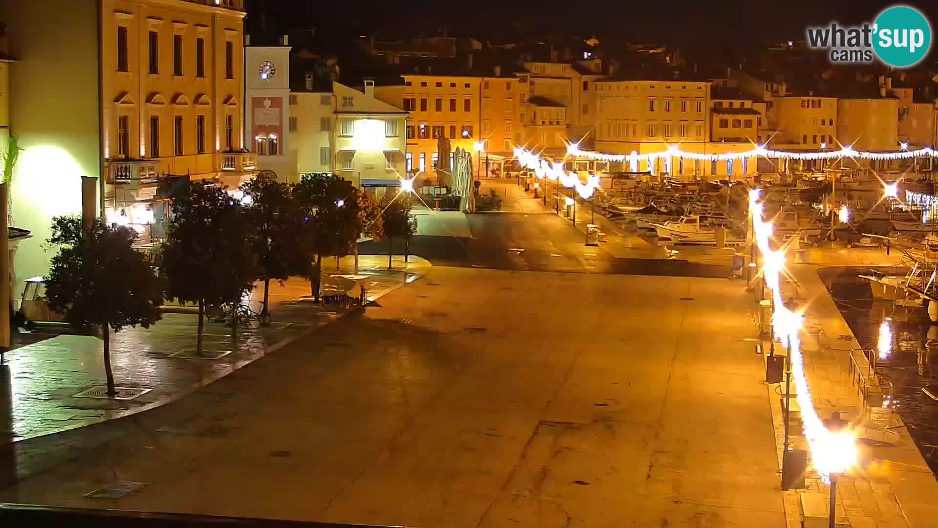 Spletna kamera Rovinj promenada in marina | Rovinj Vreme